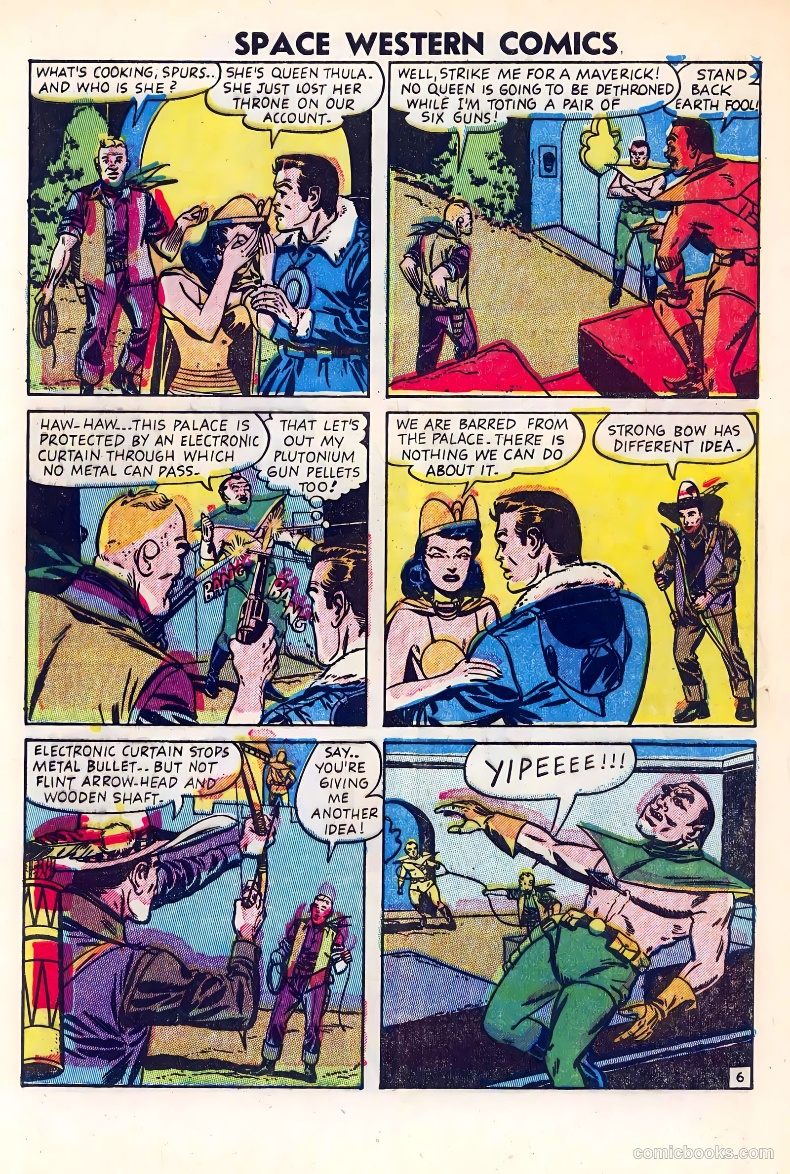 Space Western Comics #40 — page 8 of 36