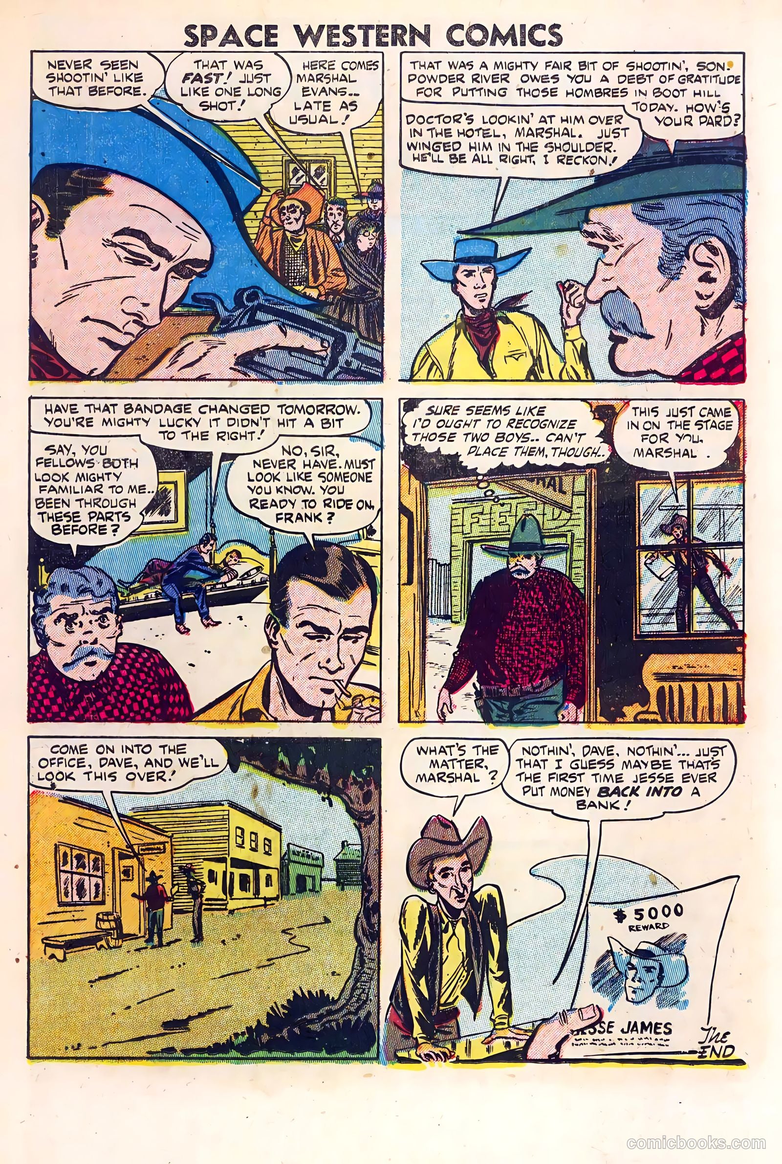 Space Western Comics #40 — page 17 of 36