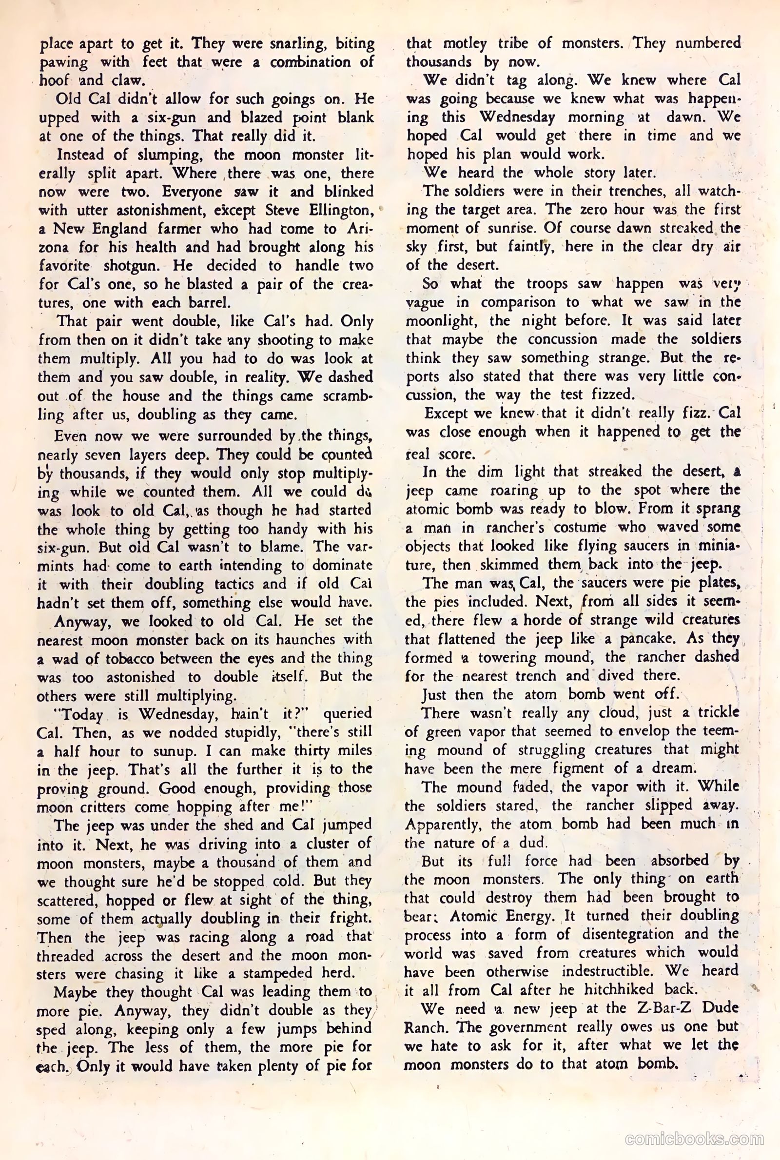 Space Western Comics #40 — page 19 of 36