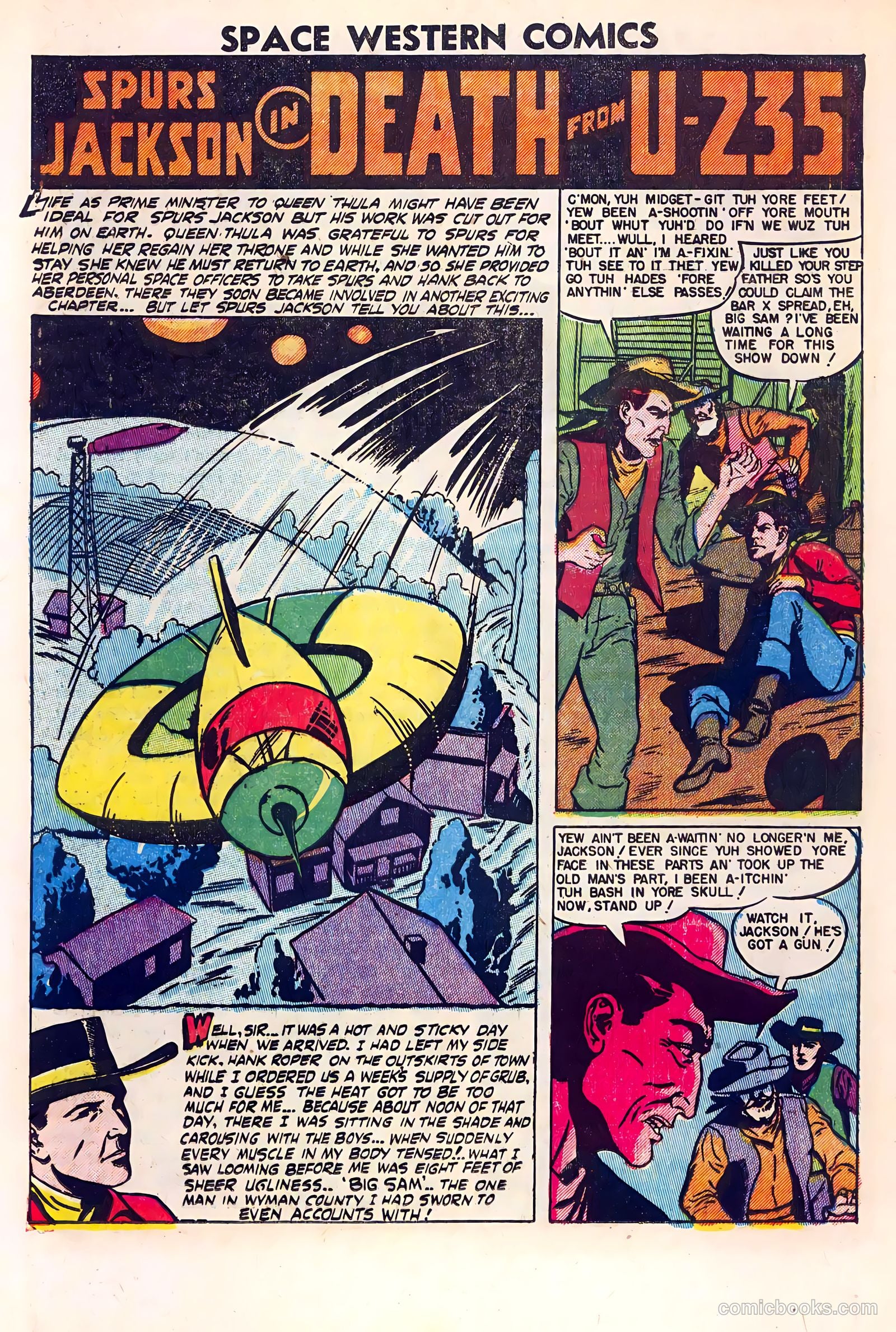 Space Western Comics #40 — page 20 of 36