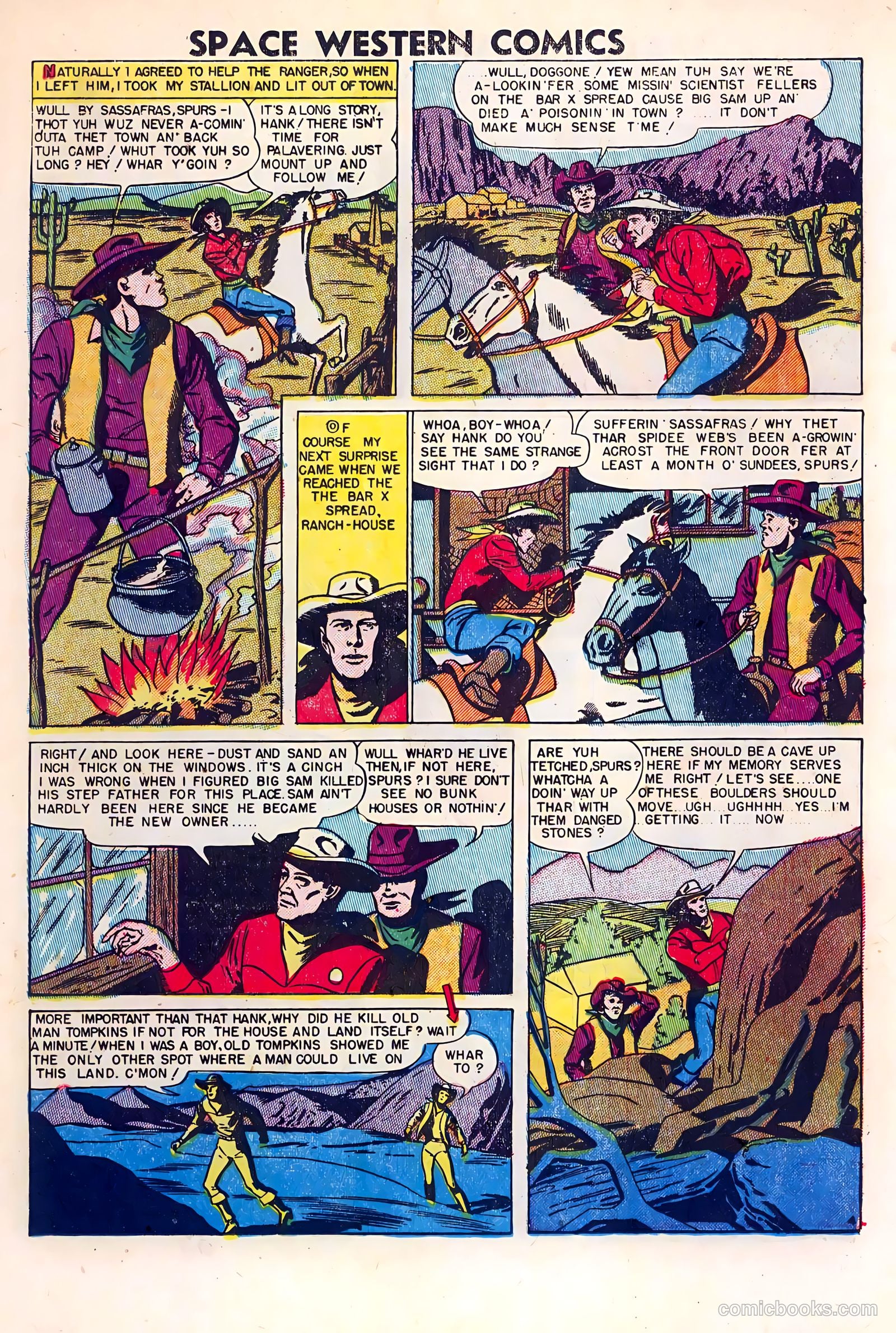 Space Western Comics #40 — page 23 of 36