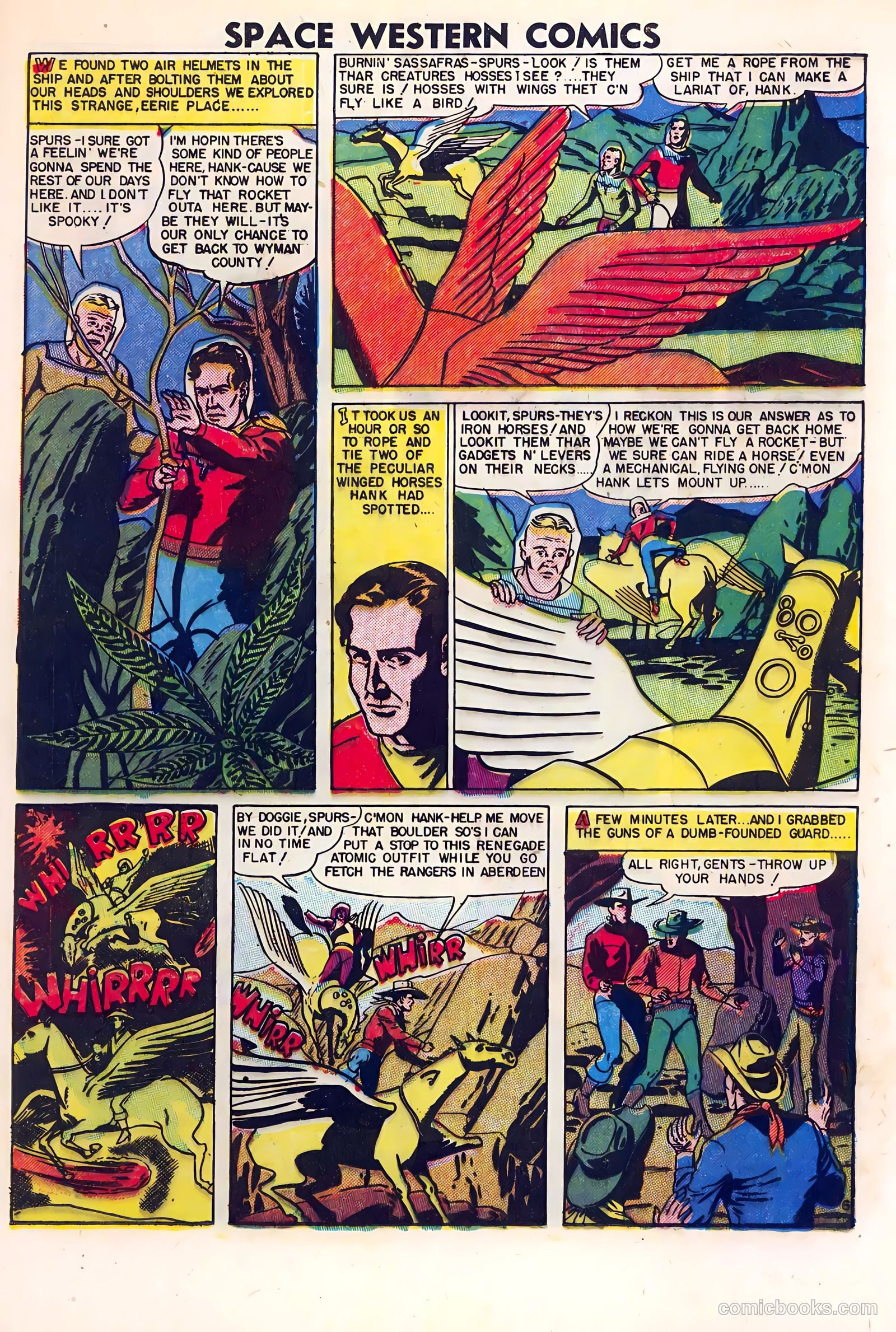 Space Western Comics #40 — page 25 of 36