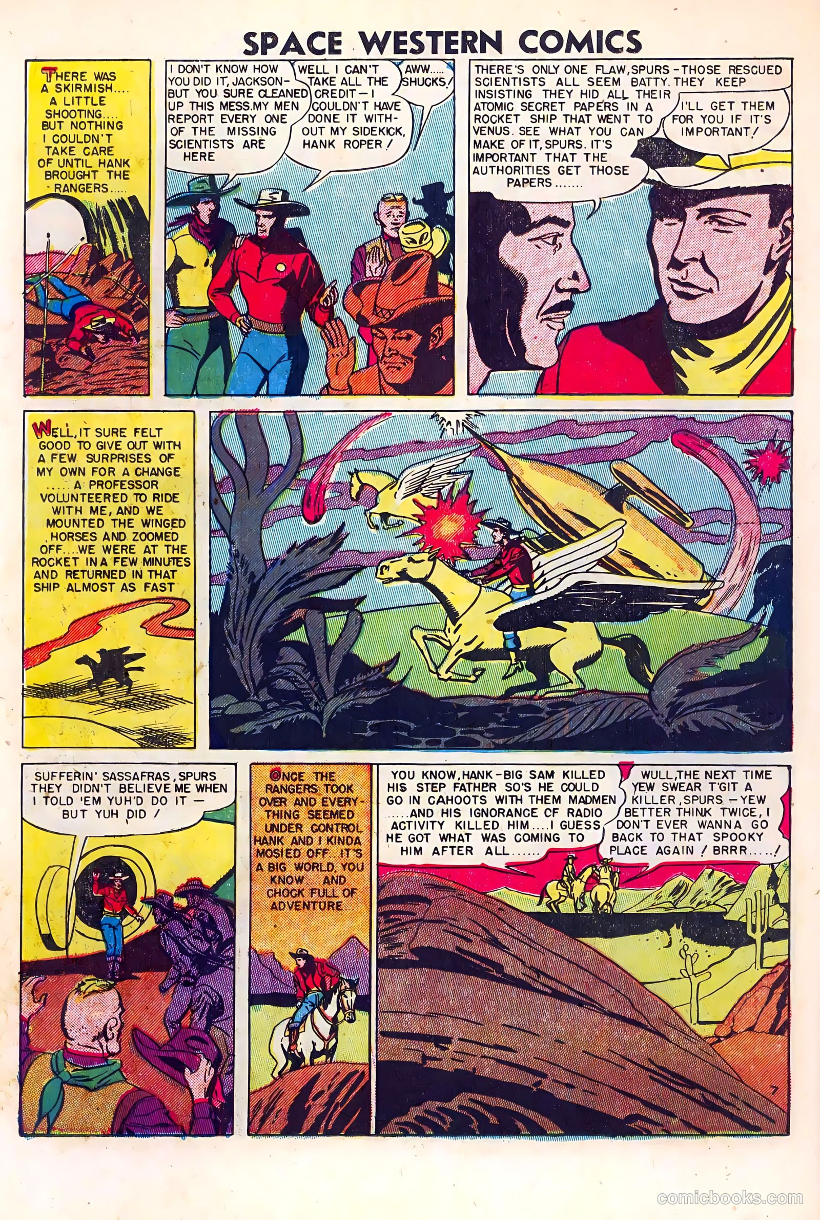 Space Western Comics #40 — page 26 of 36