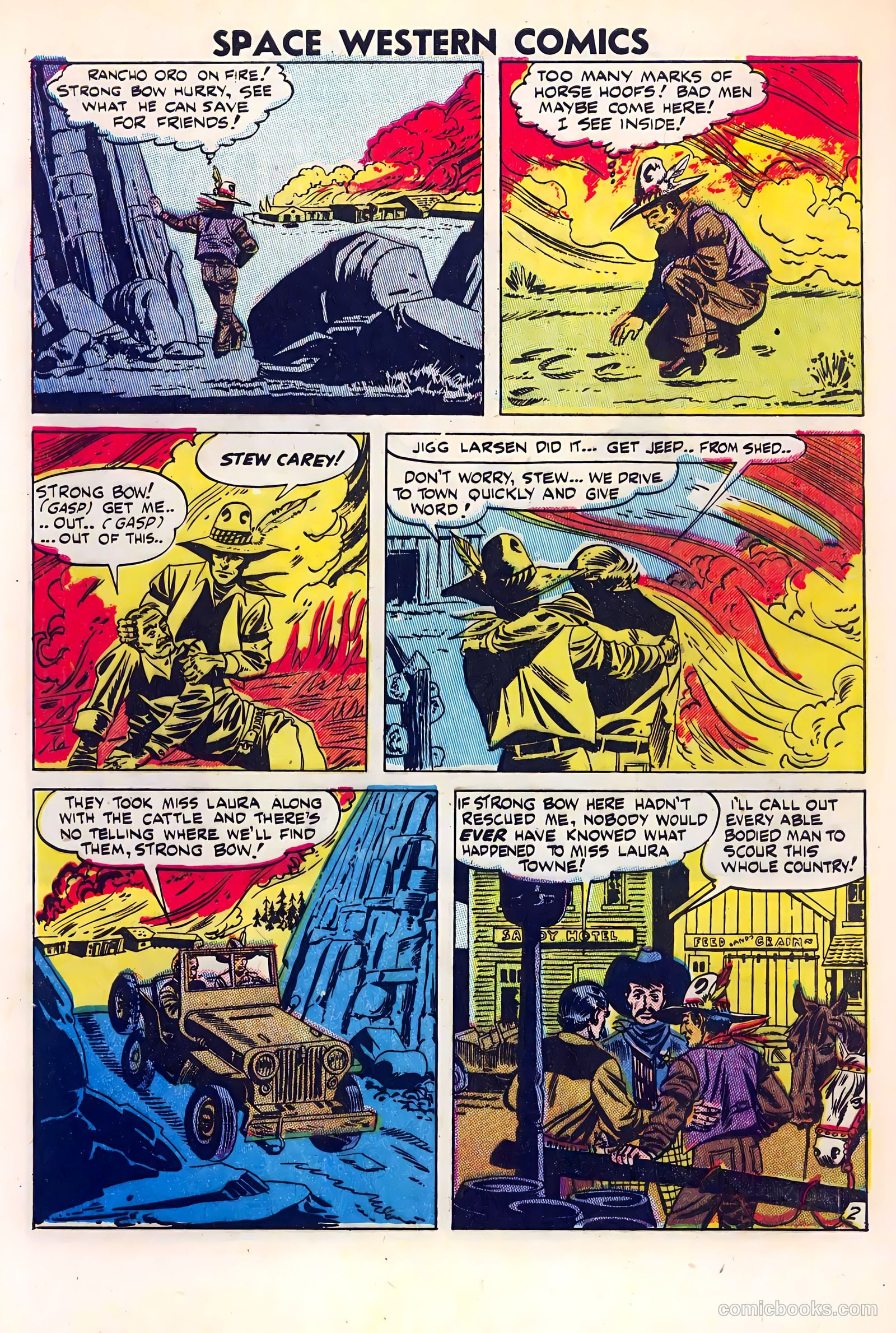 Space Western Comics #40 — page 28 of 36