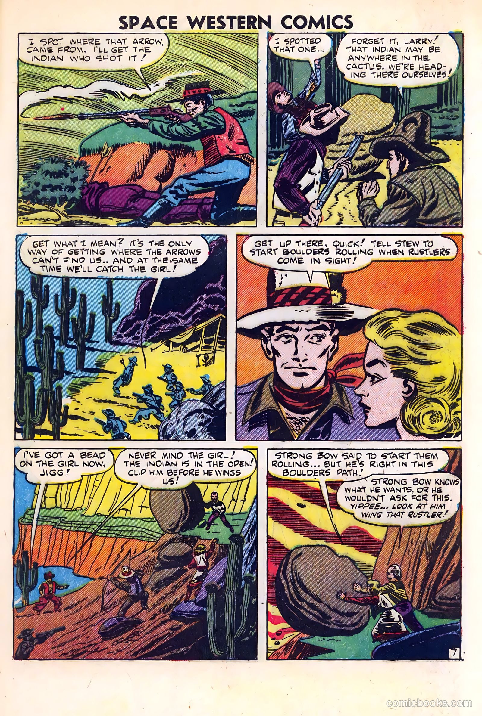 Space Western Comics #40 — page 33 of 36
