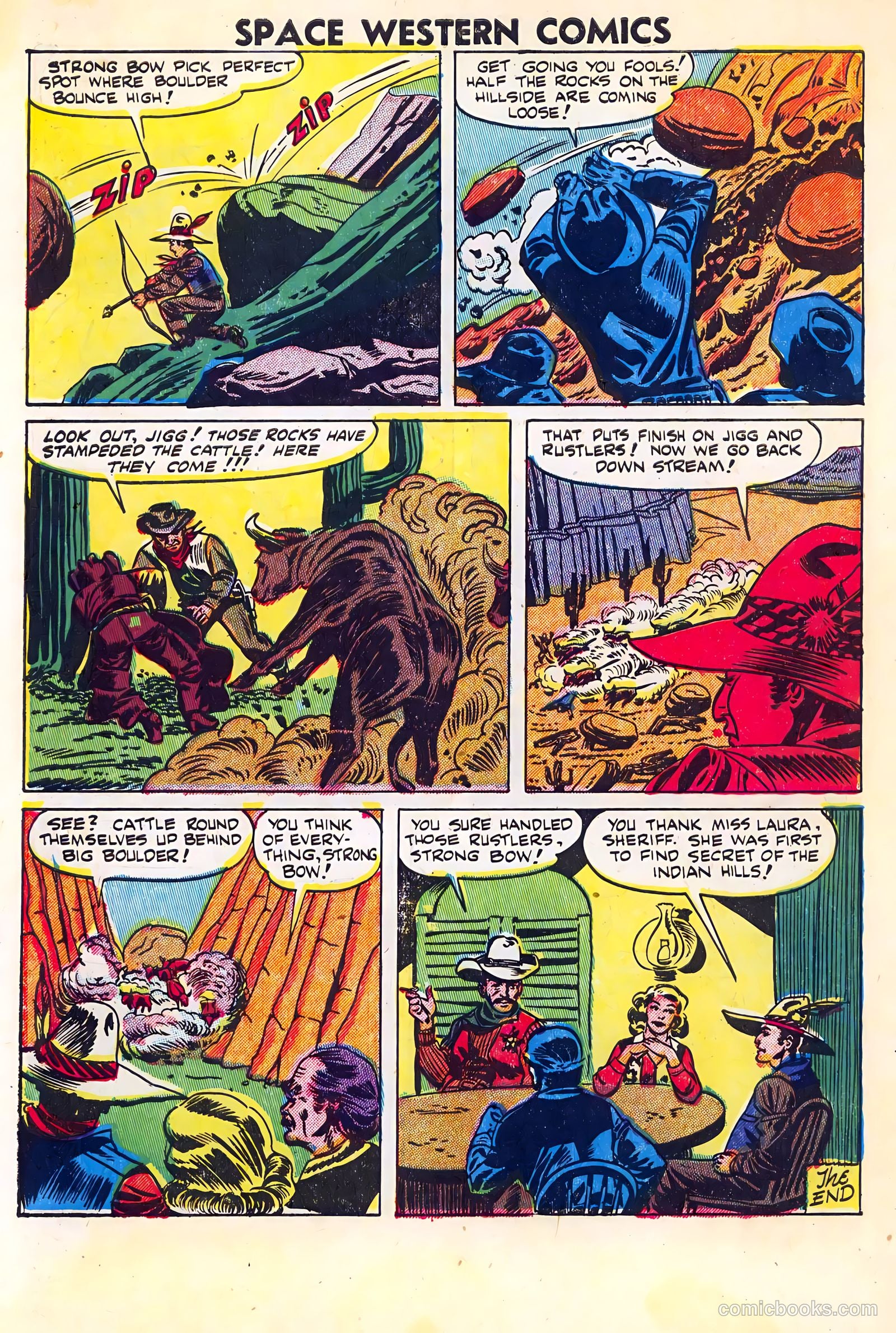 Space Western Comics #40 — page 34 of 36