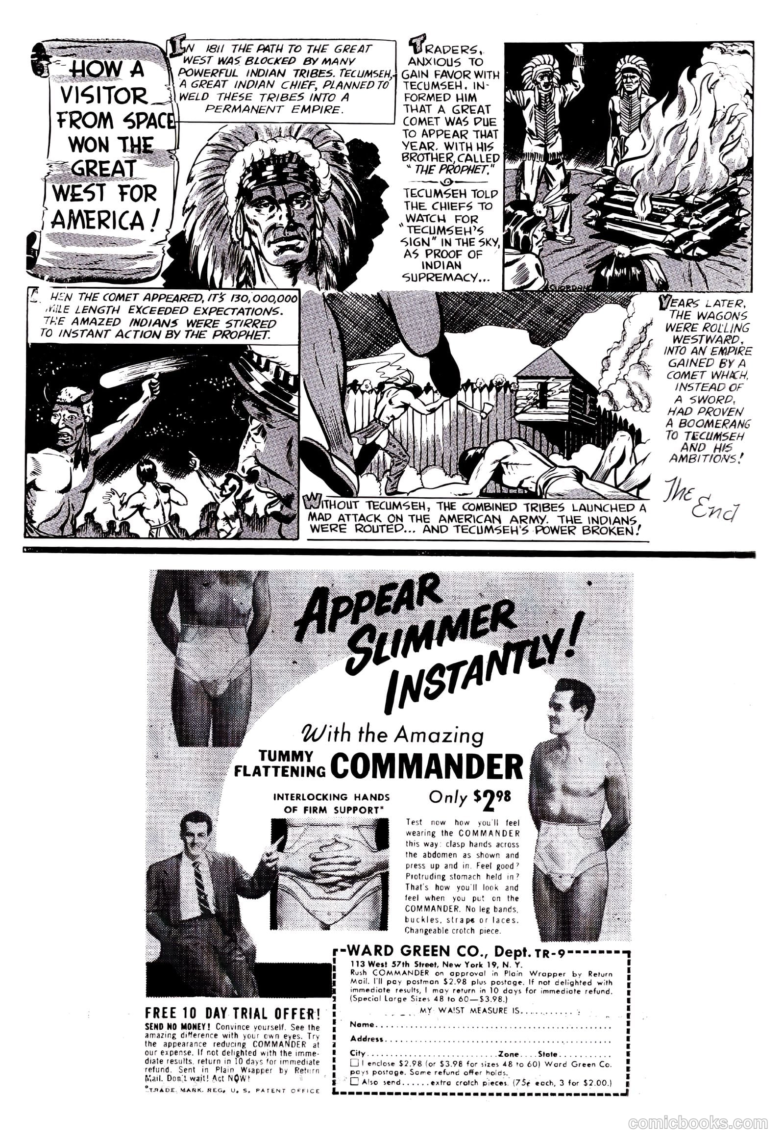 Space Western Comics #40 — page 35 of 36