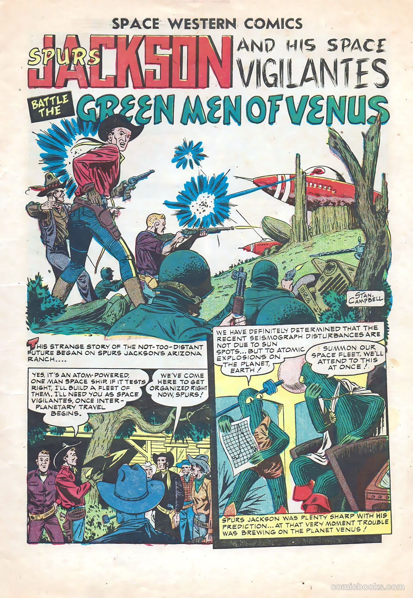 Space Western Comics #41 — page 3 of 36