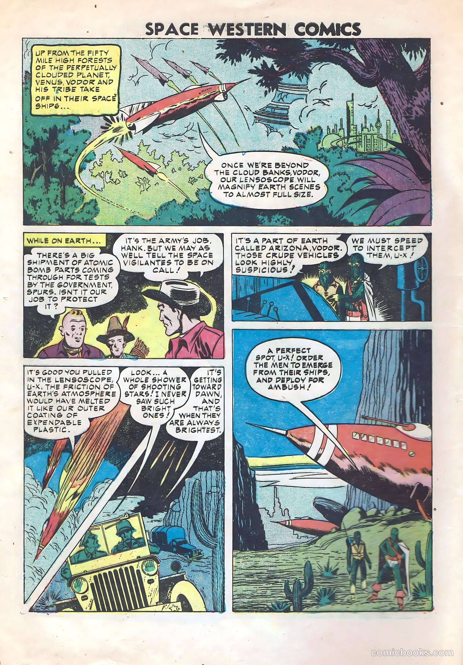 Space Western Comics #41 — page 4 of 36