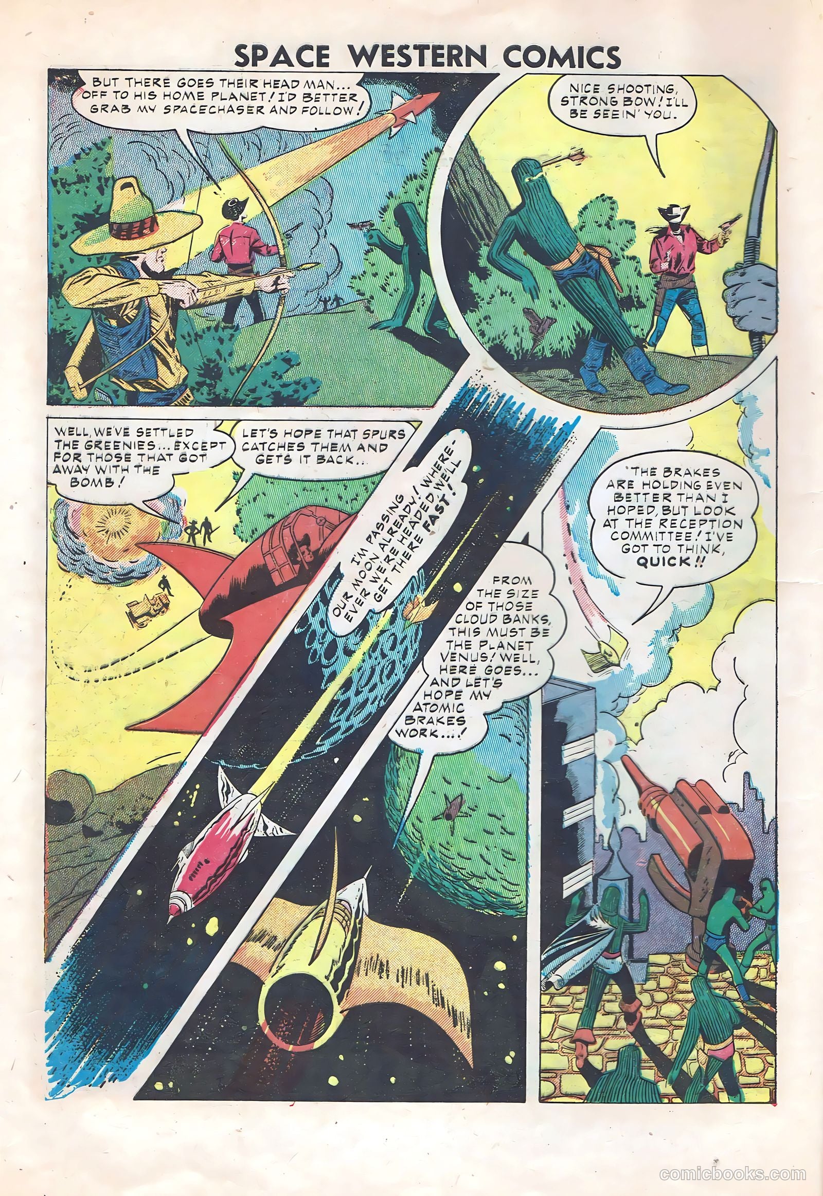 Space Western Comics #41 — page 8 of 36