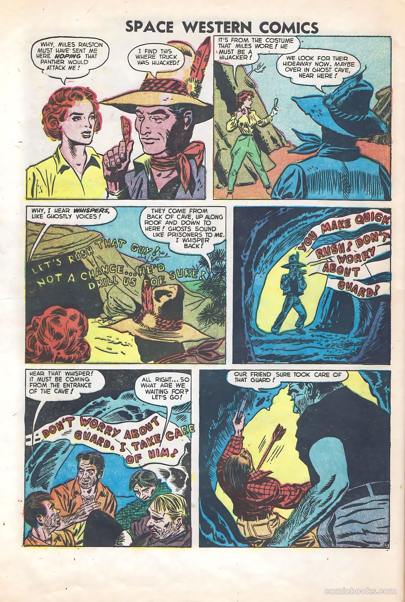 Space Western Comics #41 — page 32 of 36
