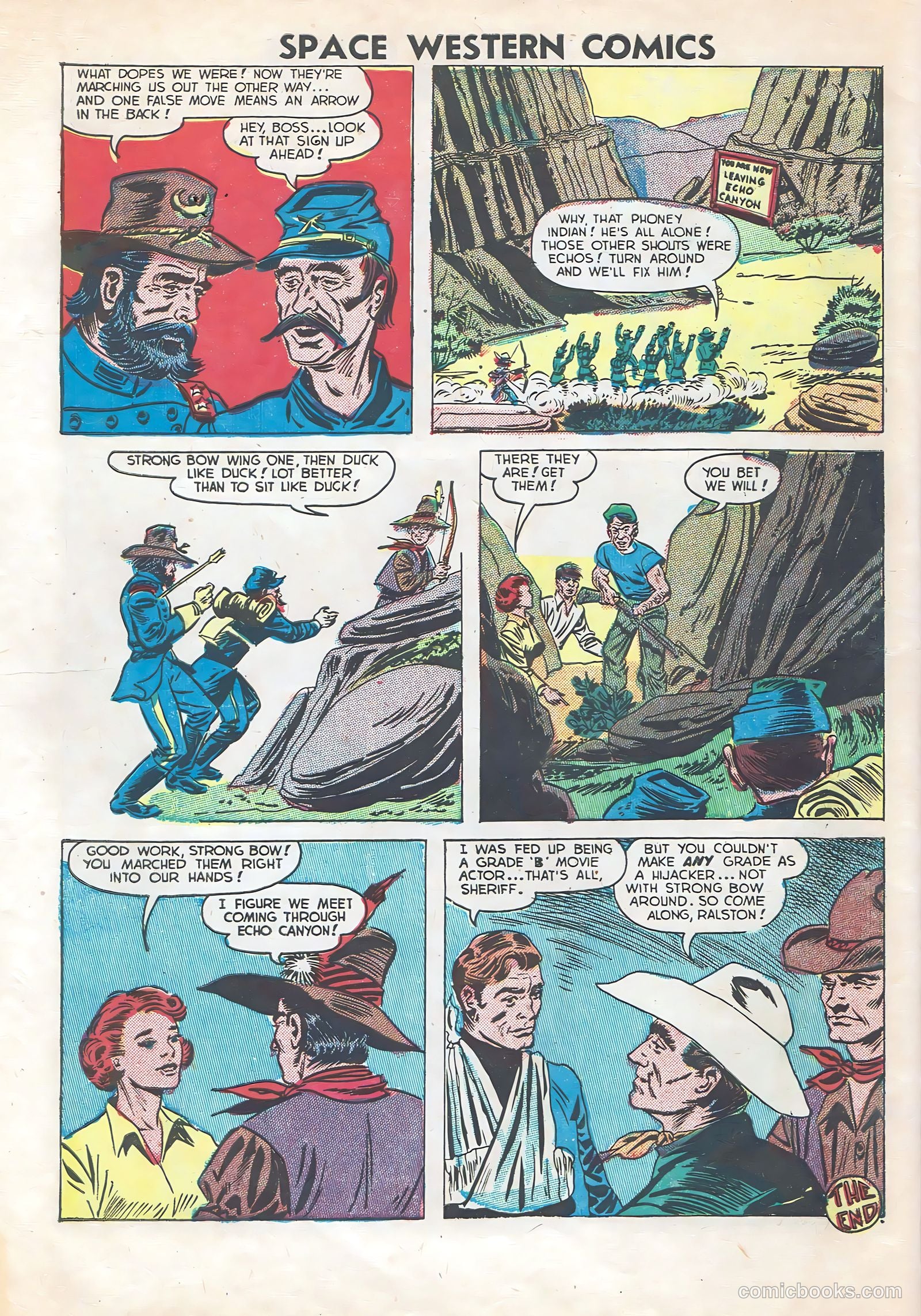 Space Western Comics #41 — page 34 of 36