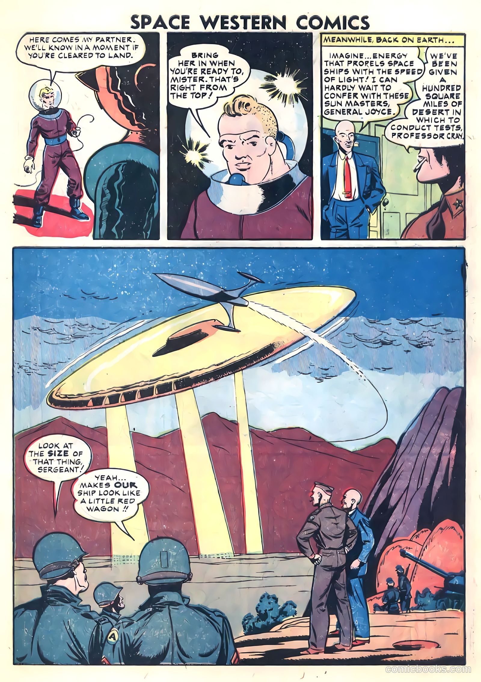Space Western Comics #42 — page 5 of 36