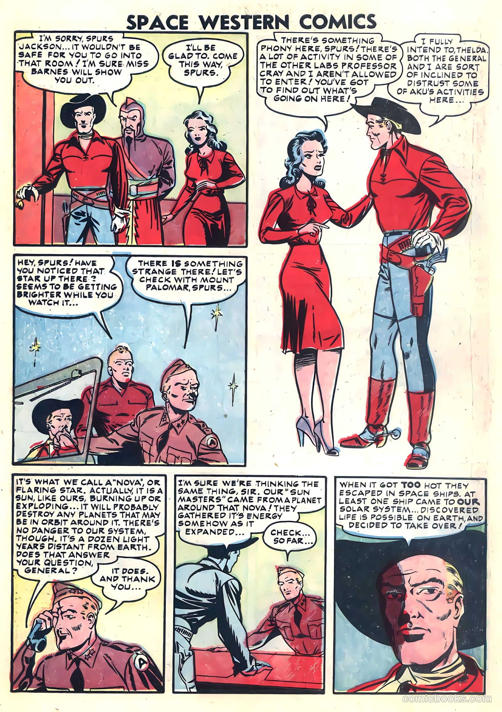 Space Western Comics #42 — page 7 of 36