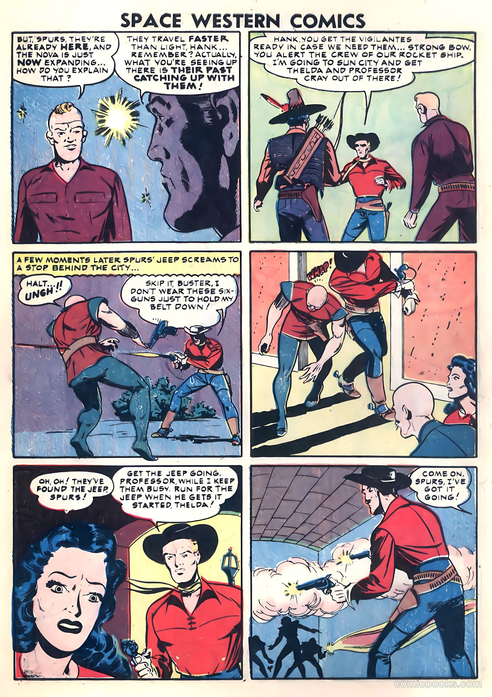 Space Western Comics #42 — page 8 of 36