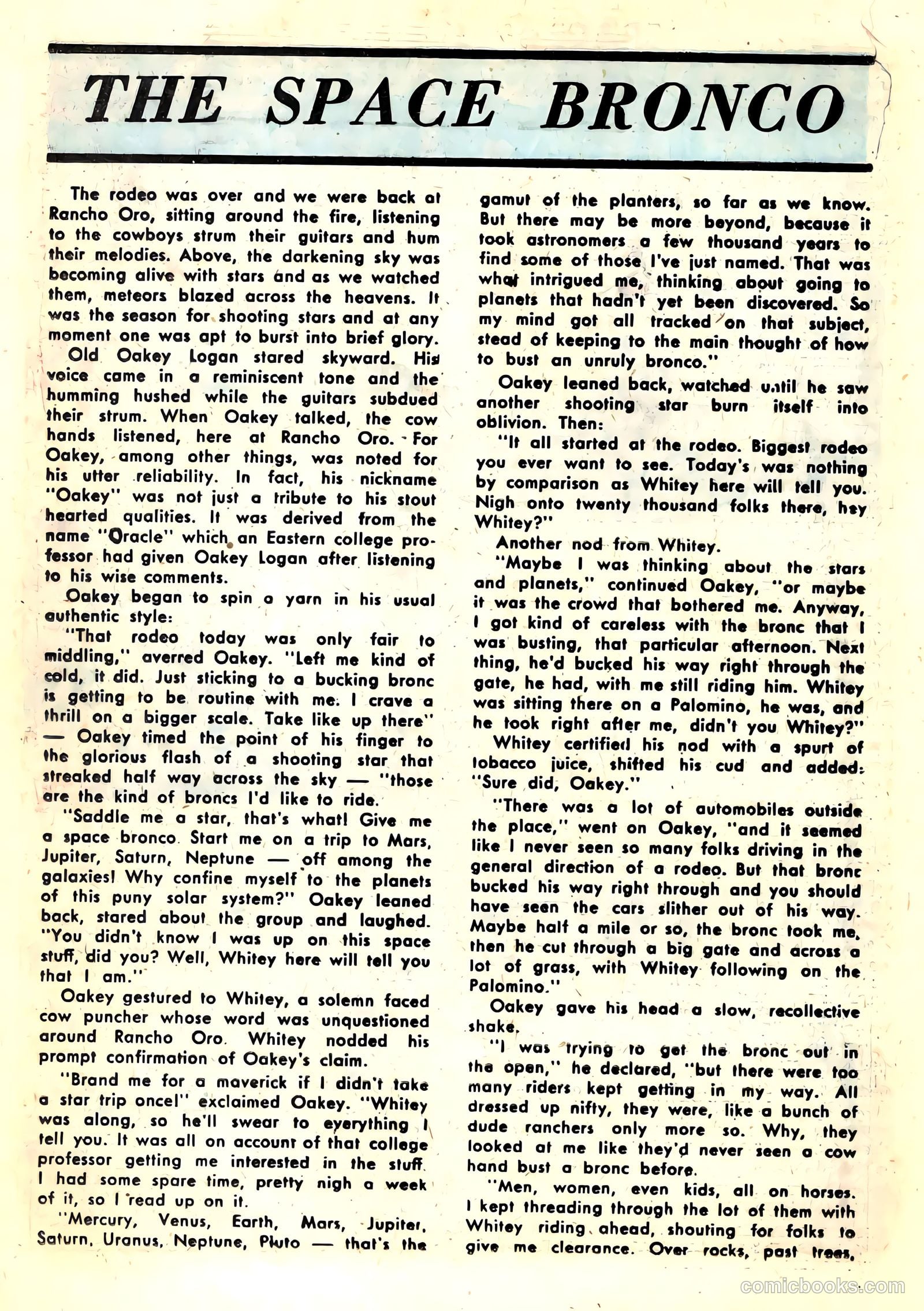 Space Western Comics #42 — page 18 of 36