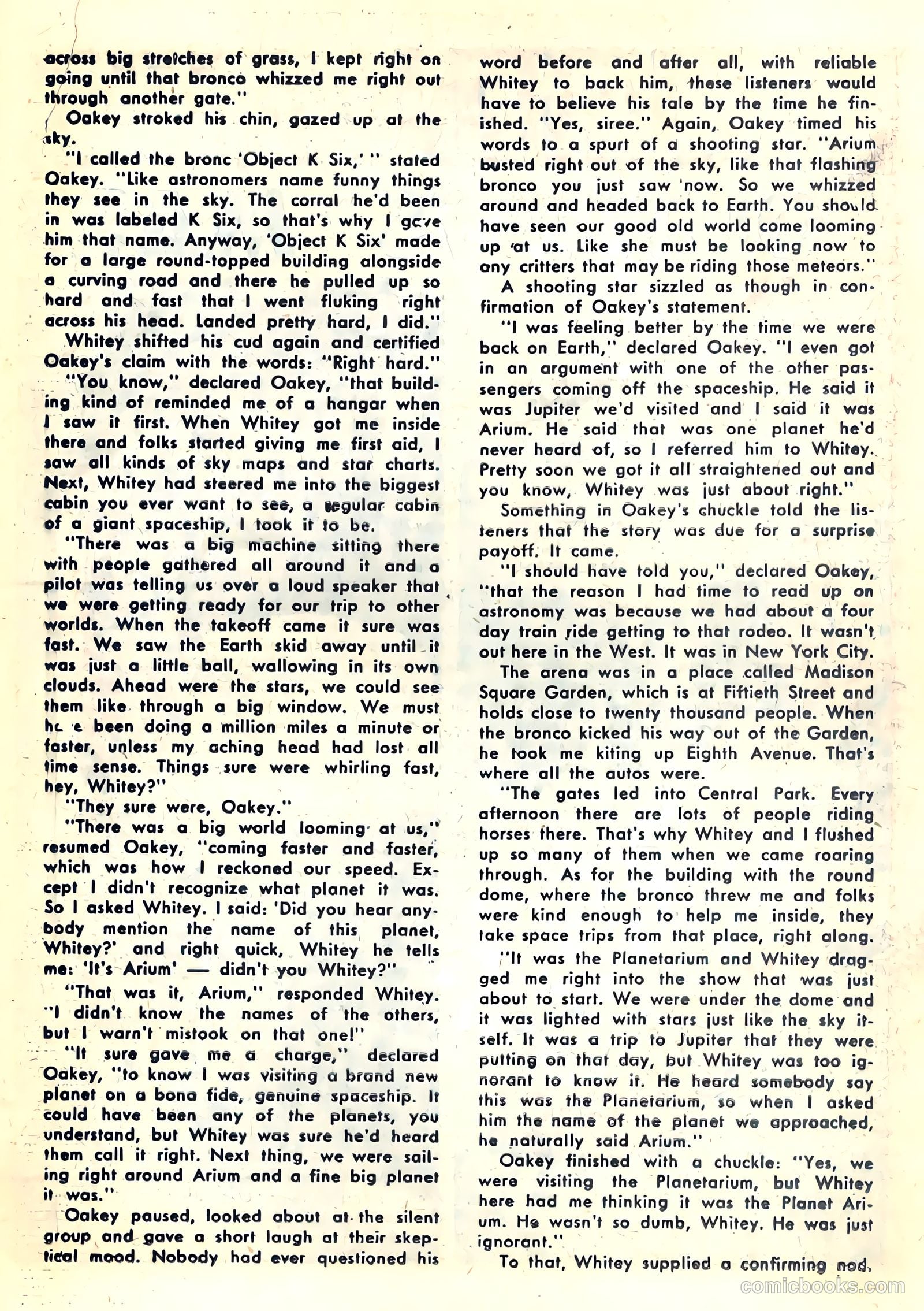 Space Western Comics #42 — page 19 of 36