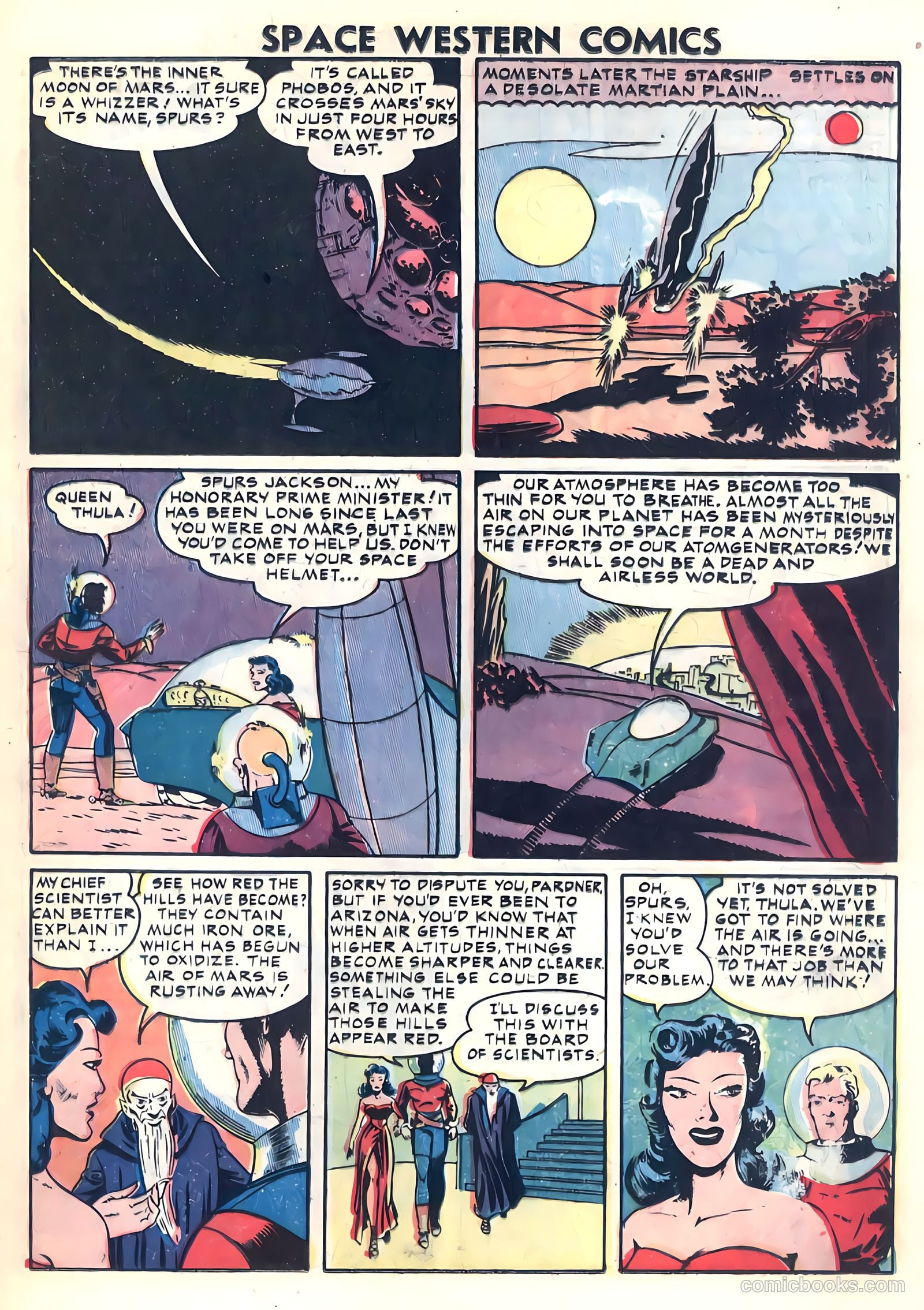 Space Western Comics #42 — page 21 of 36