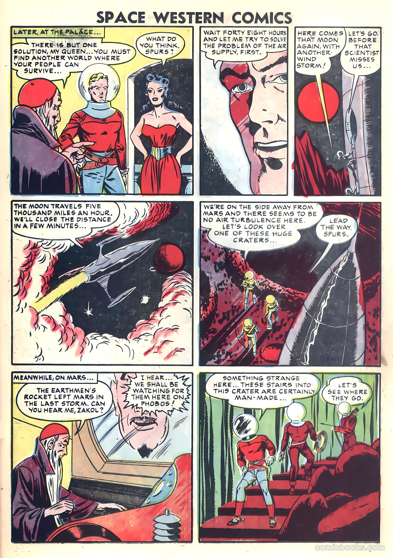 Space Western Comics #42 — page 23 of 36