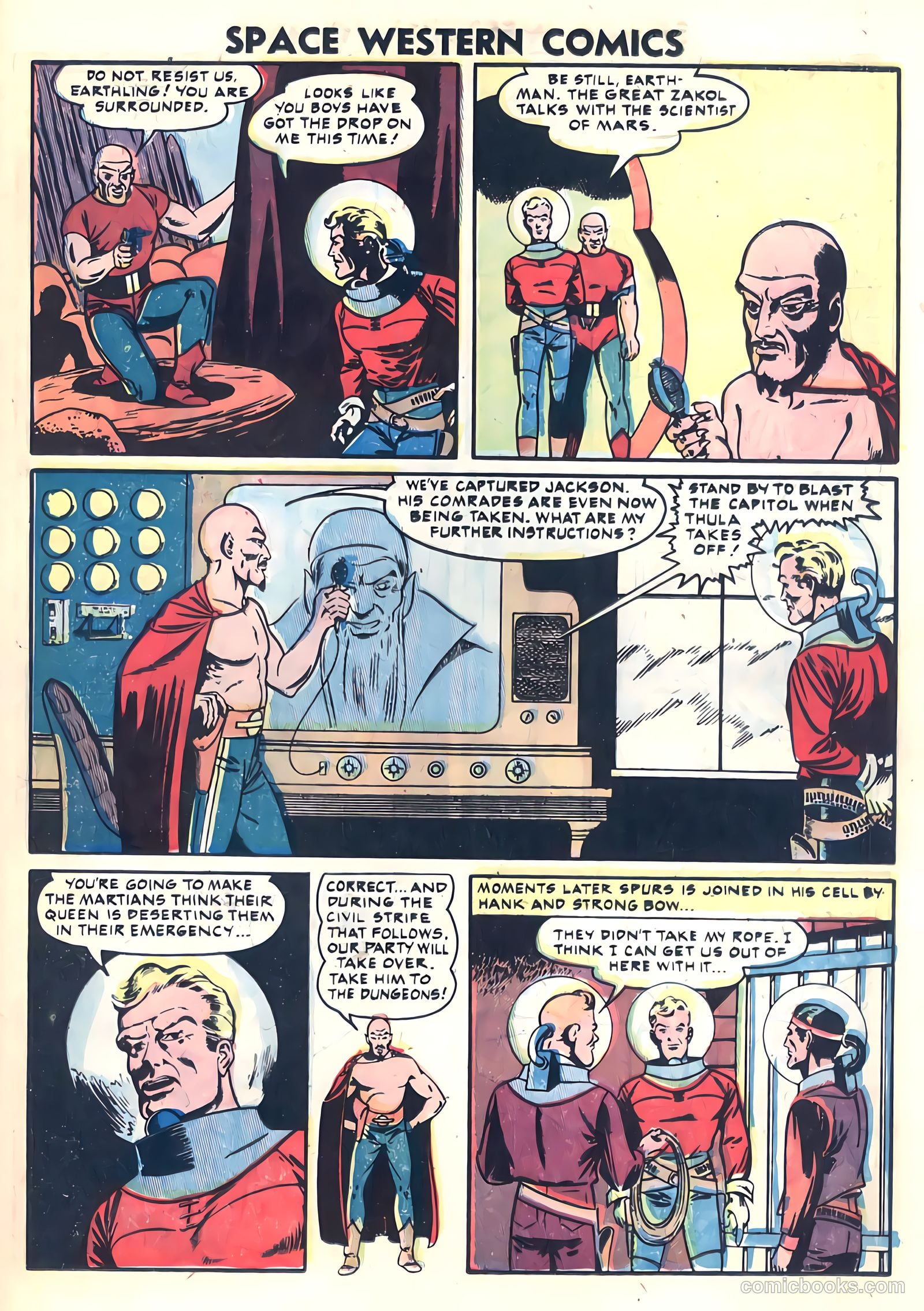 Space Western Comics #42 — page 25 of 36