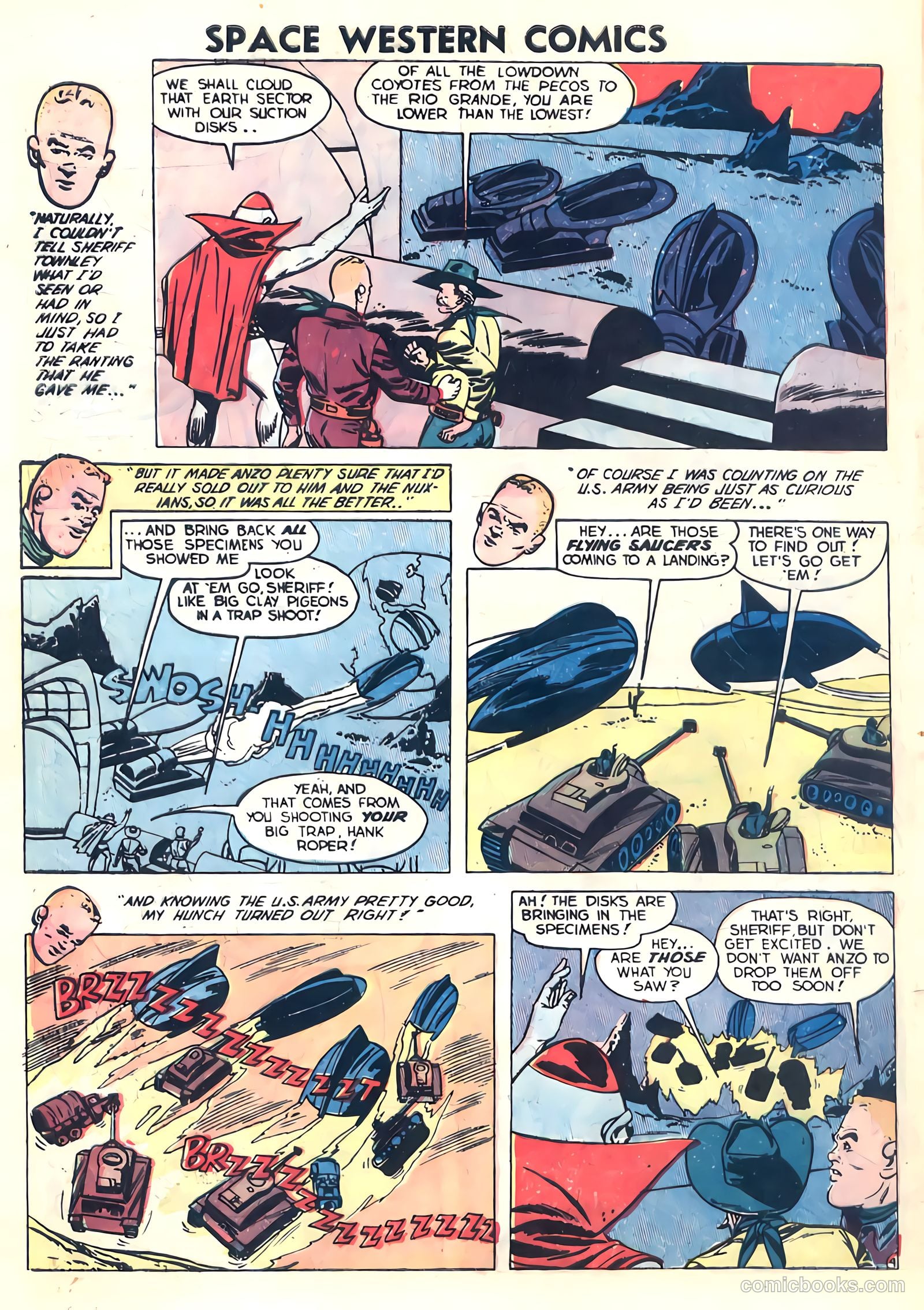 Space Western Comics #42 — page 32 of 36