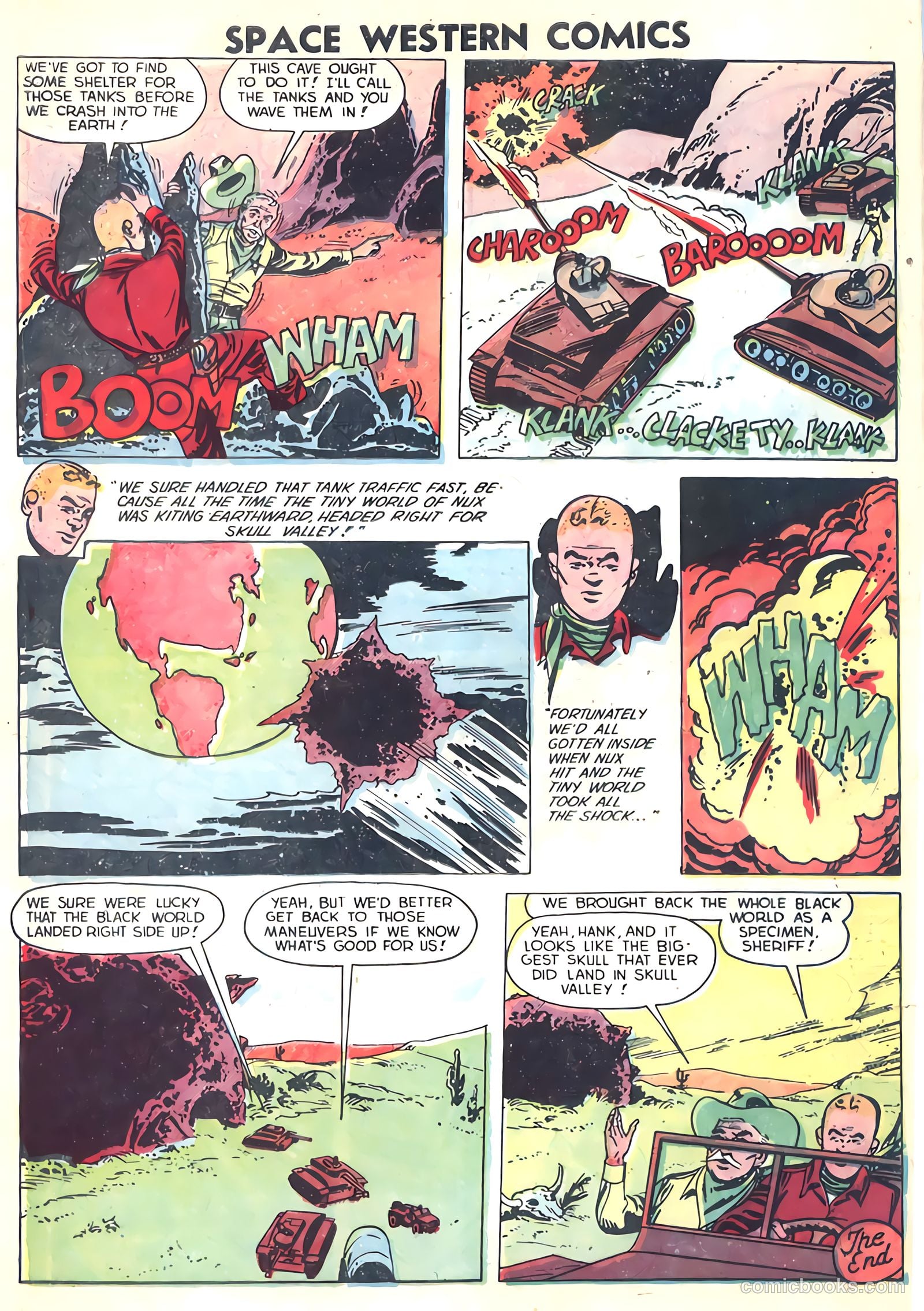 Space Western Comics #42 — page 34 of 36