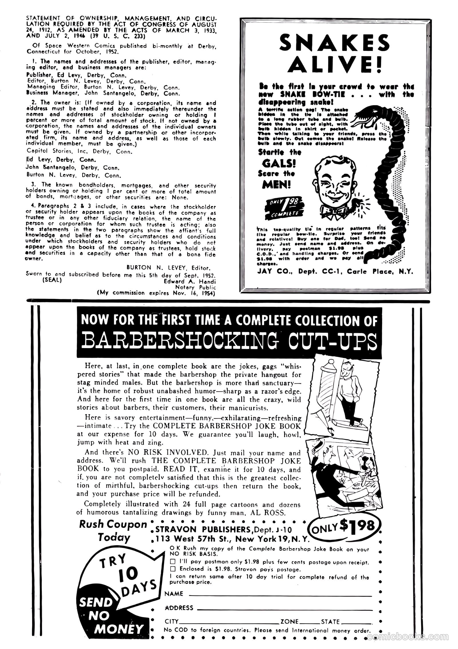 Space Western Comics #42 — page 35 of 36