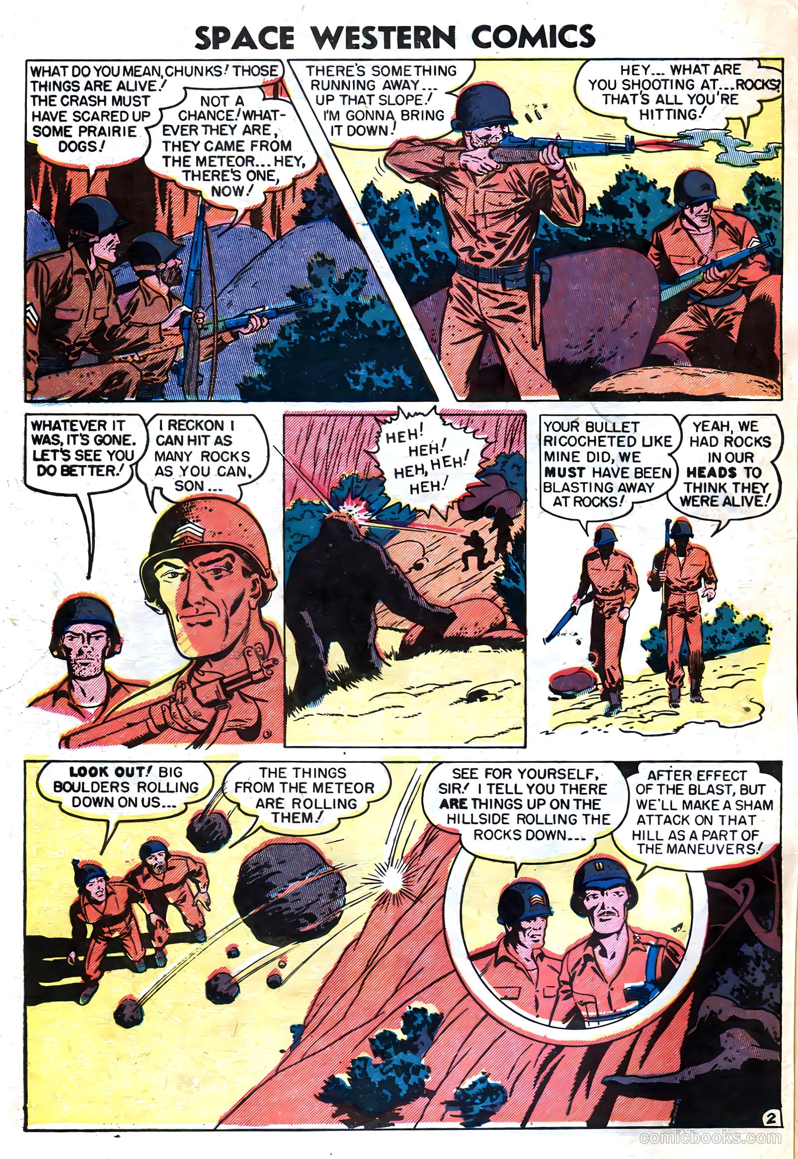 Space Western Comics #43 — page 4 of 36