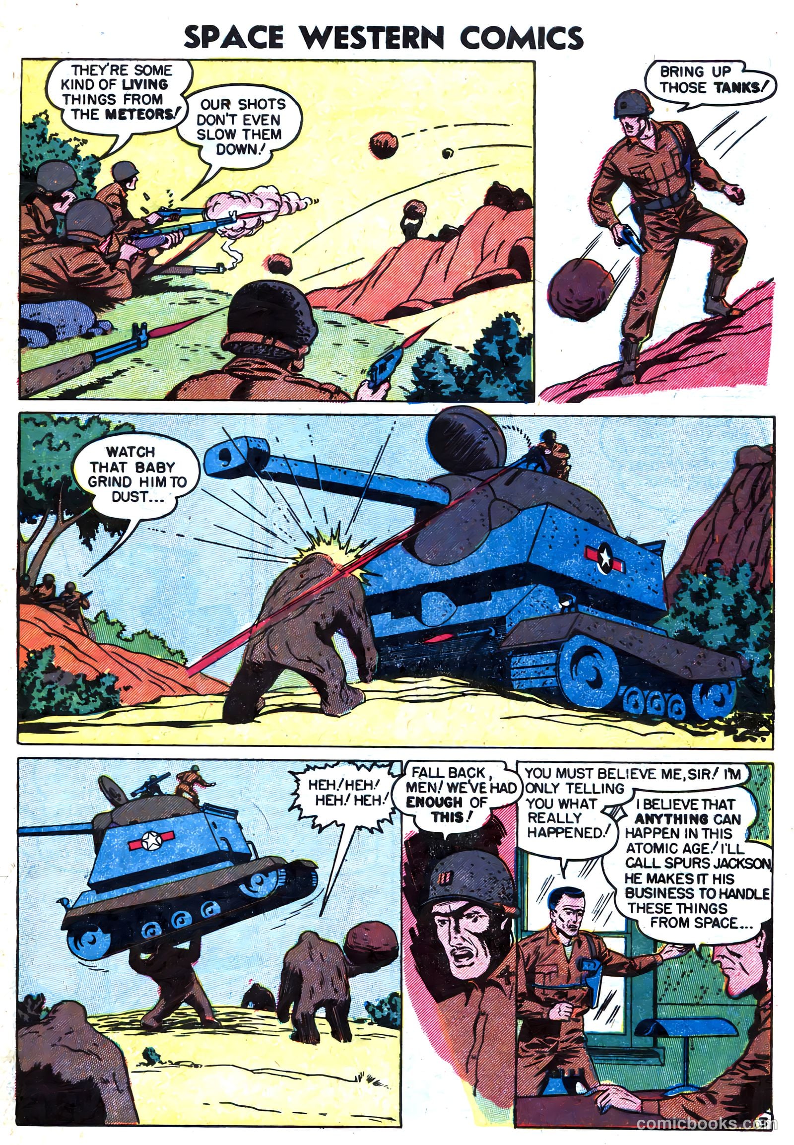 Space Western Comics #43 — page 5 of 36
