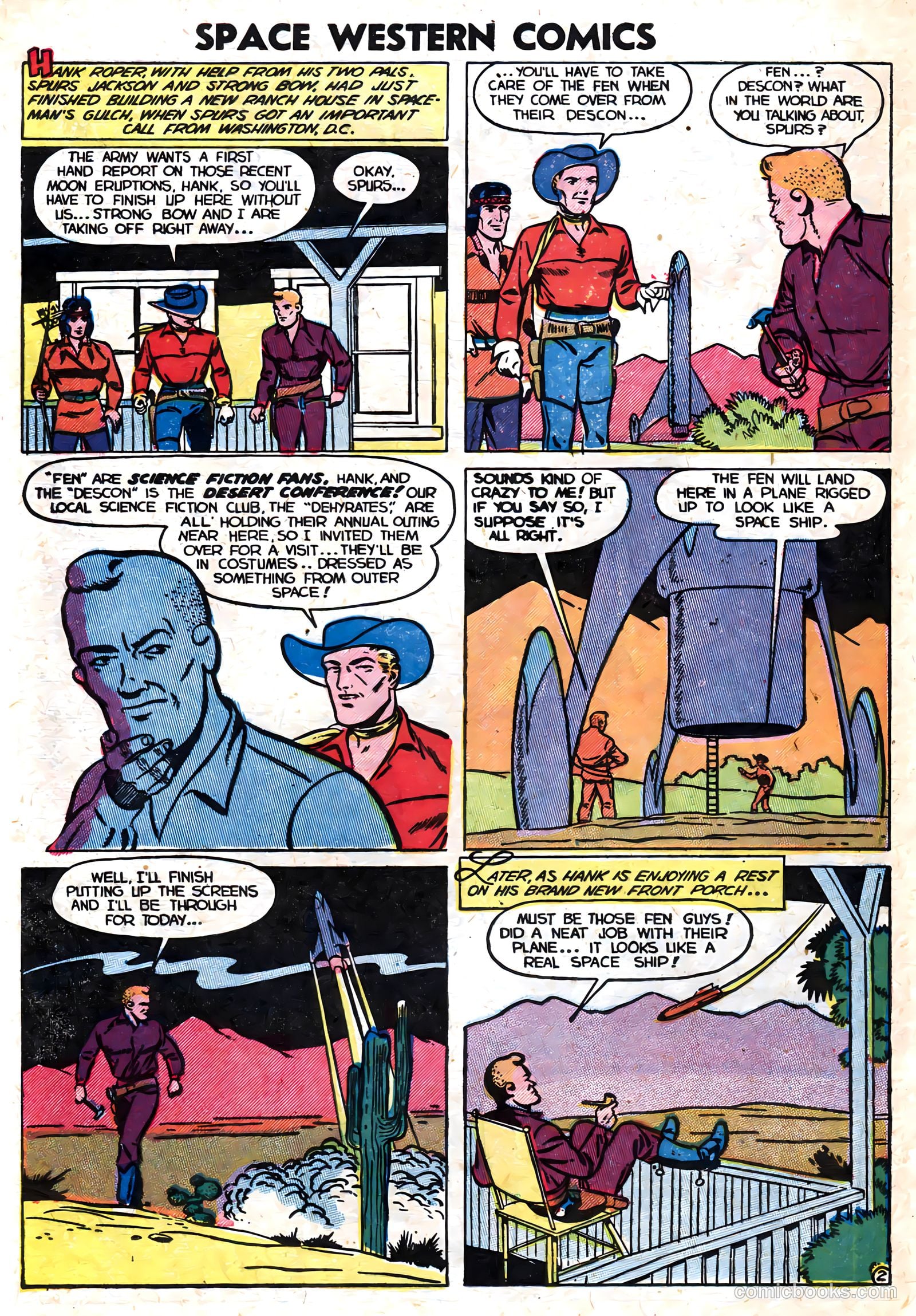 Space Western Comics #43 — page 12 of 36