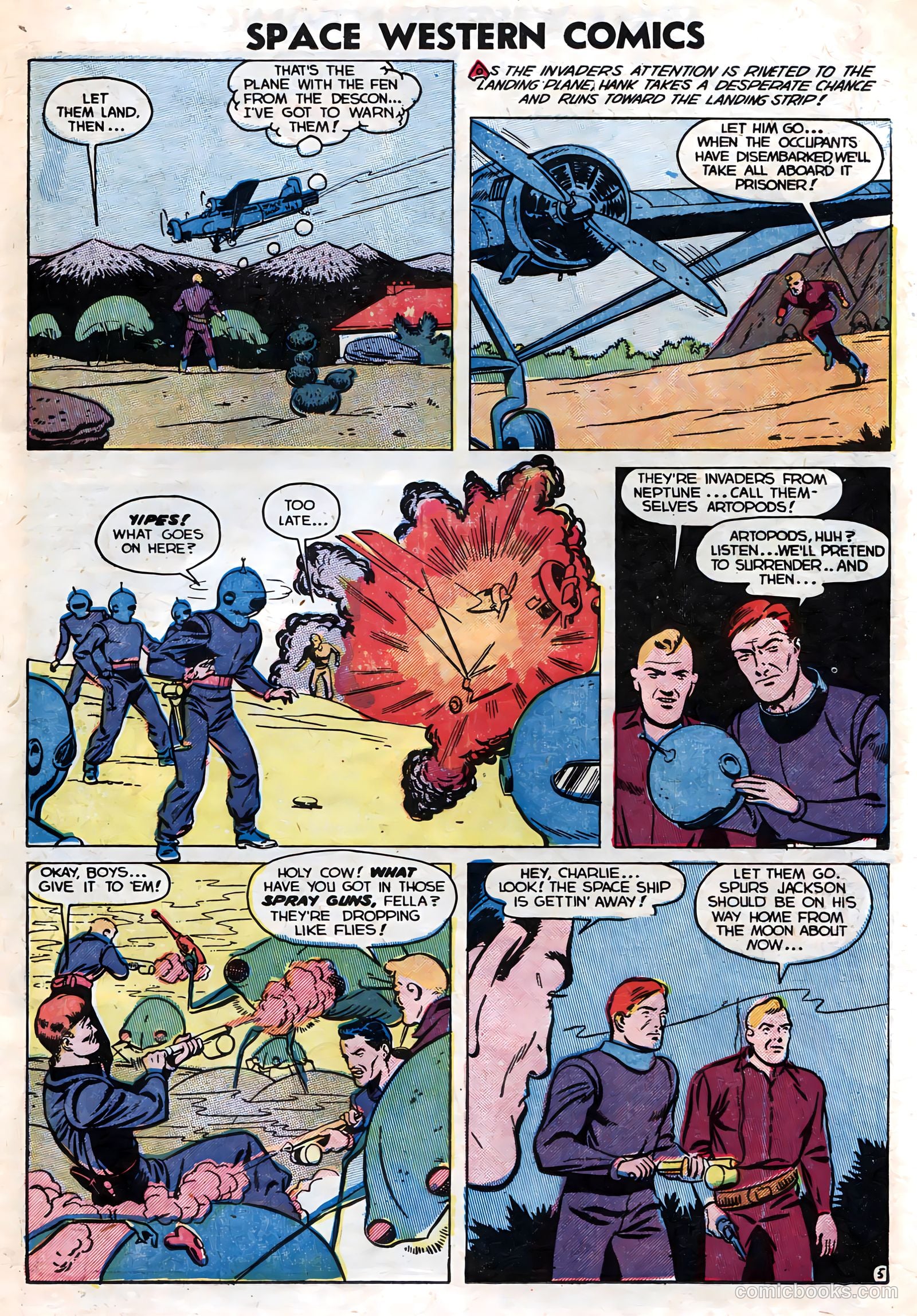 Space Western Comics #43 — page 15 of 36