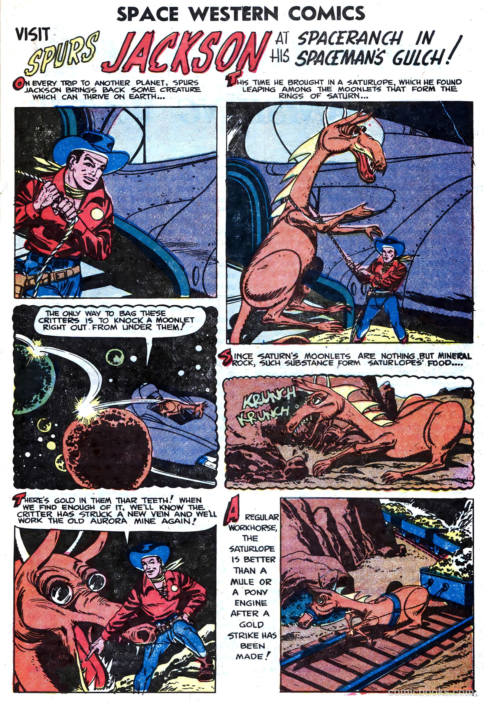 Space Western Comics #43 — page 17 of 36