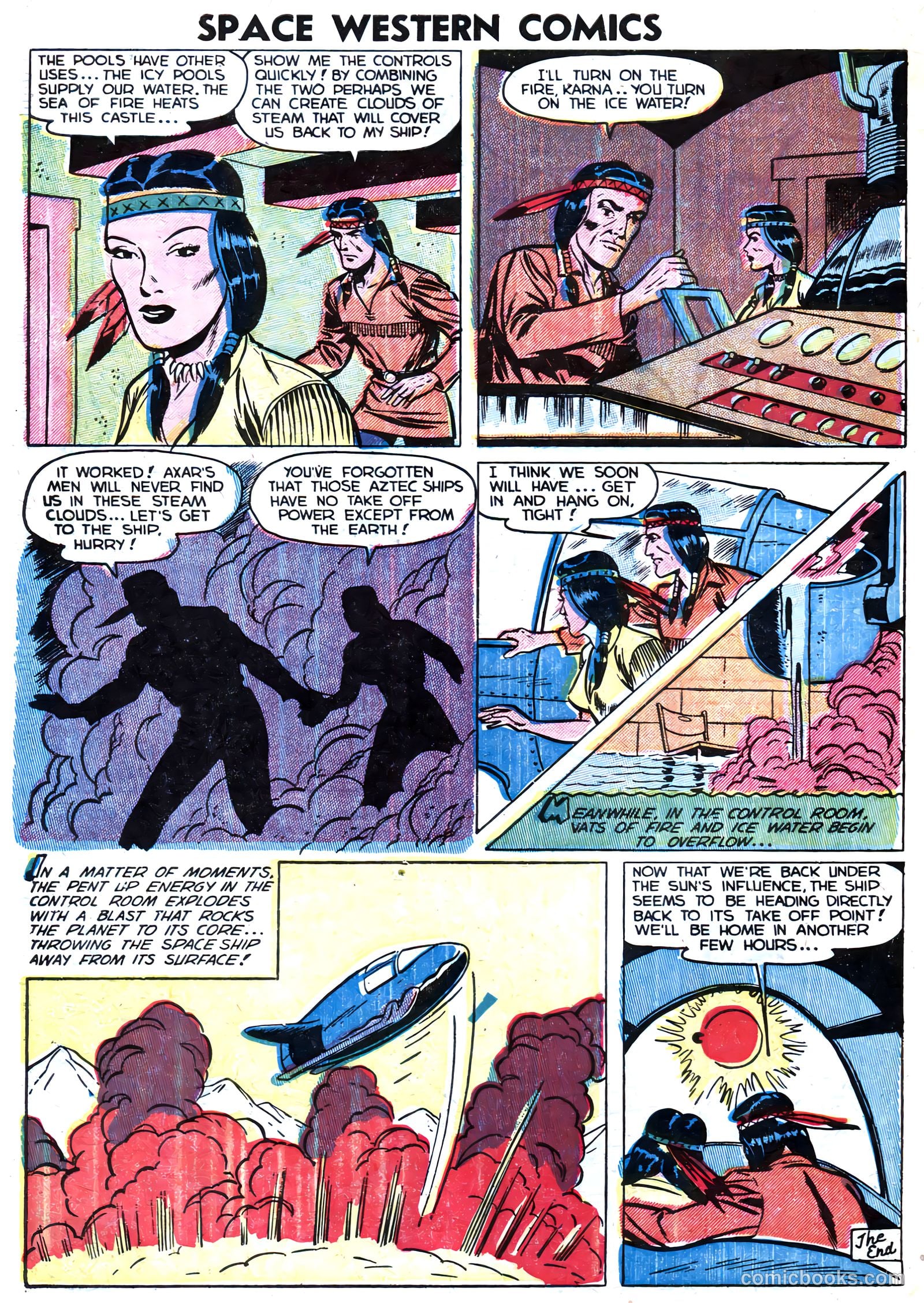 Space Western Comics #43 — page 34 of 36