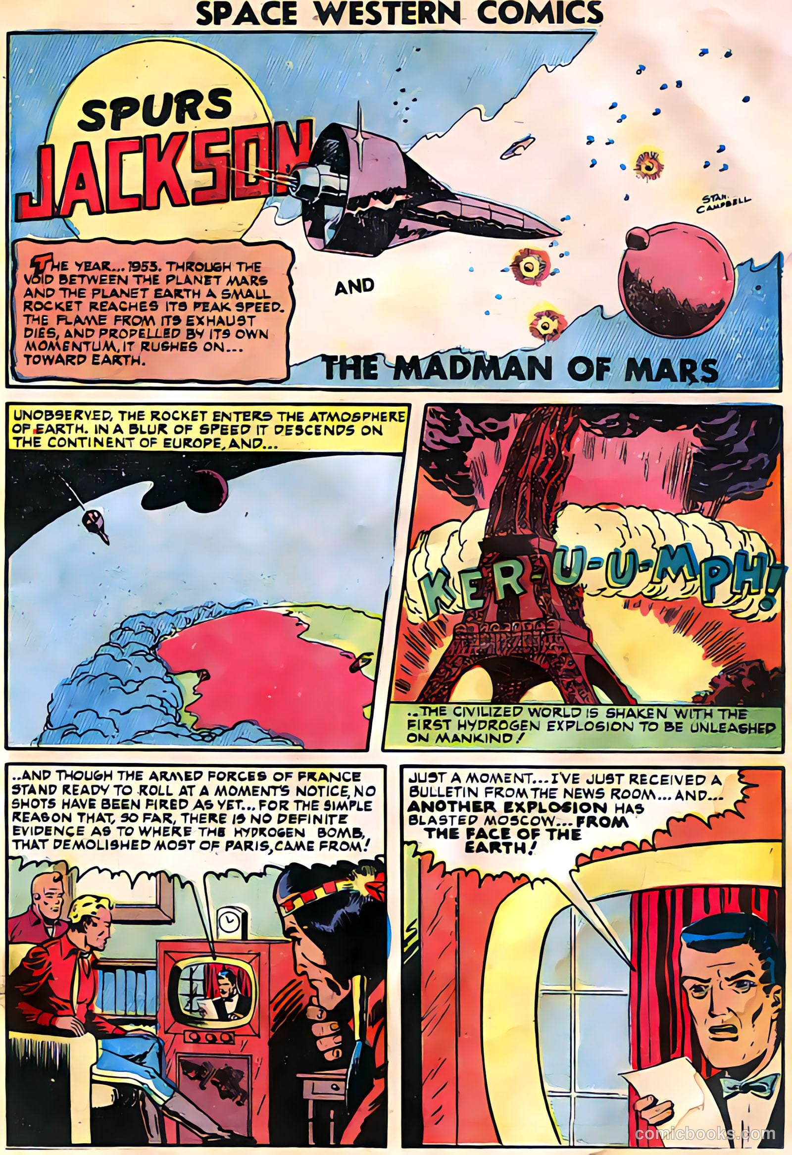 Space Western Comics #44 — page 3 of 36