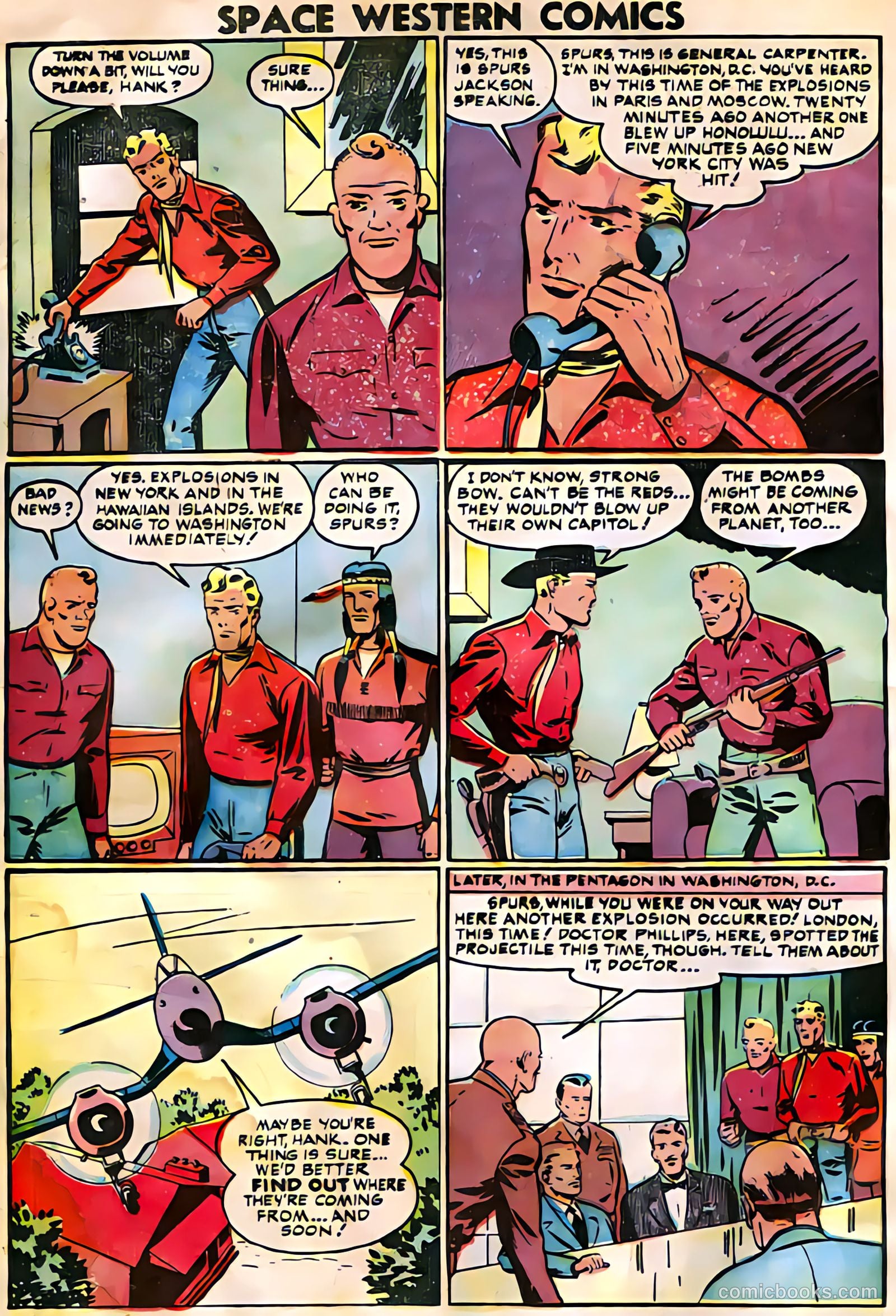 Space Western Comics #44 — page 4 of 36