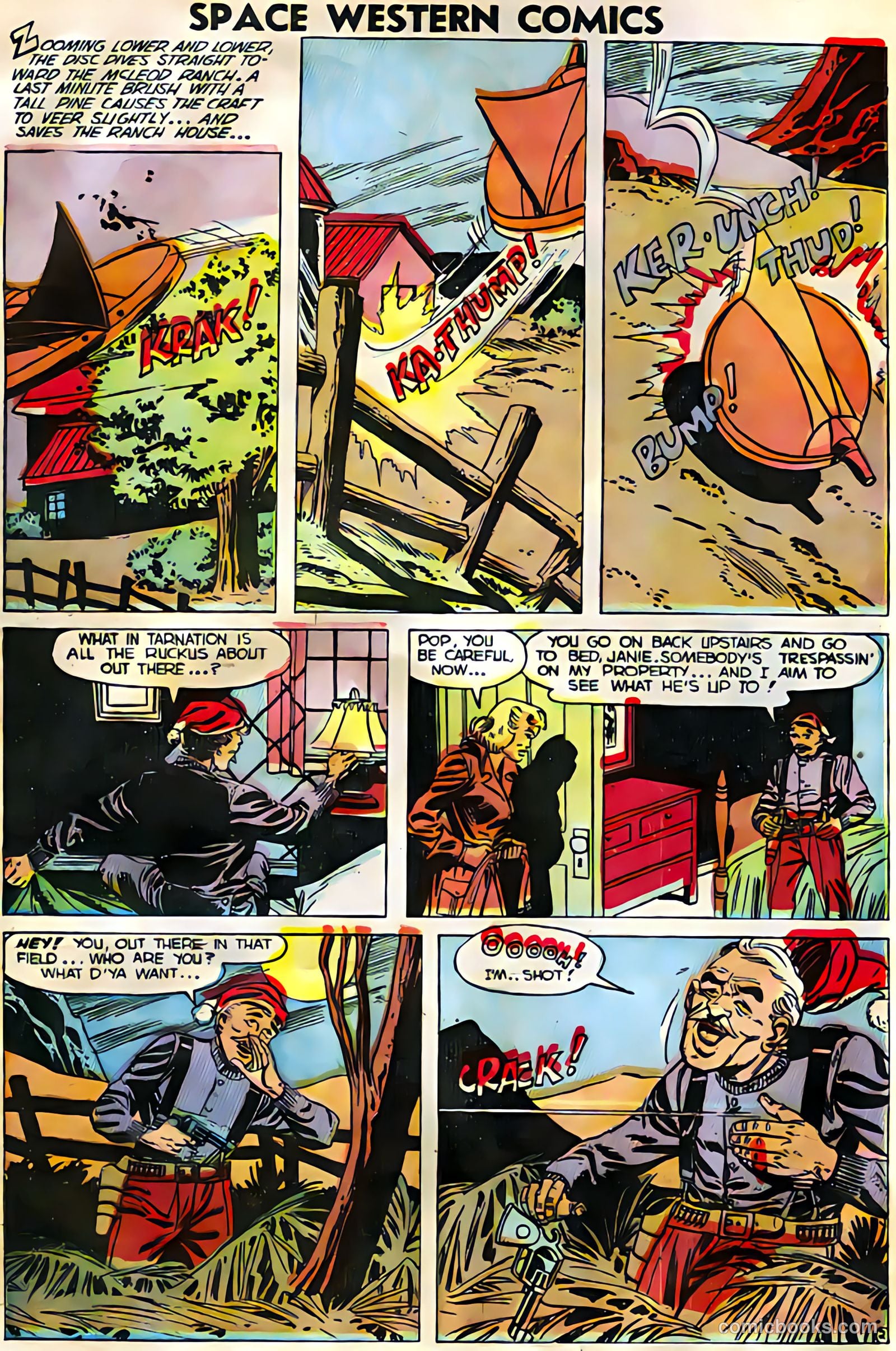 Space Western Comics #44 — page 12 of 36
