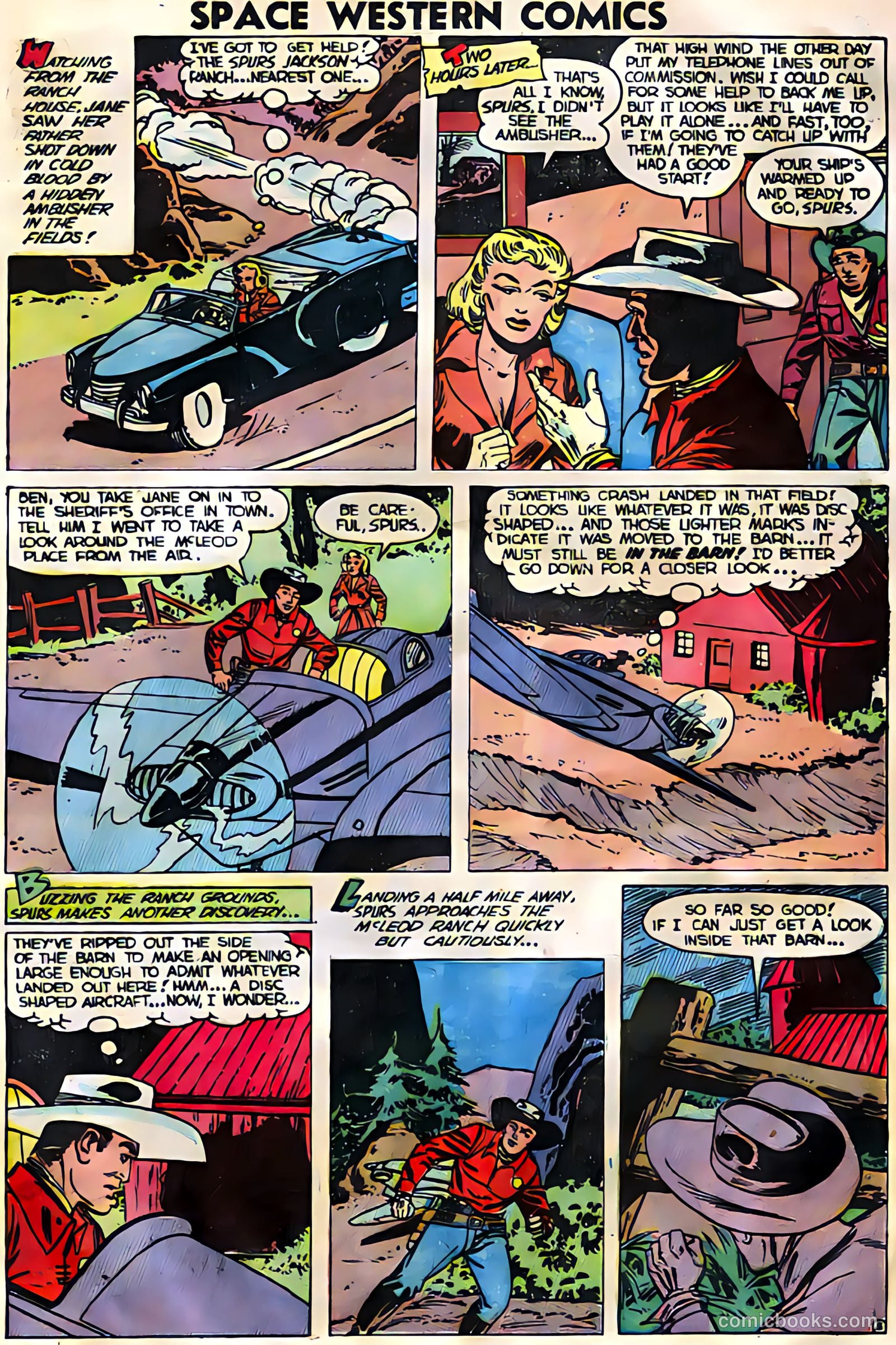 Space Western Comics #44 — page 13 of 36