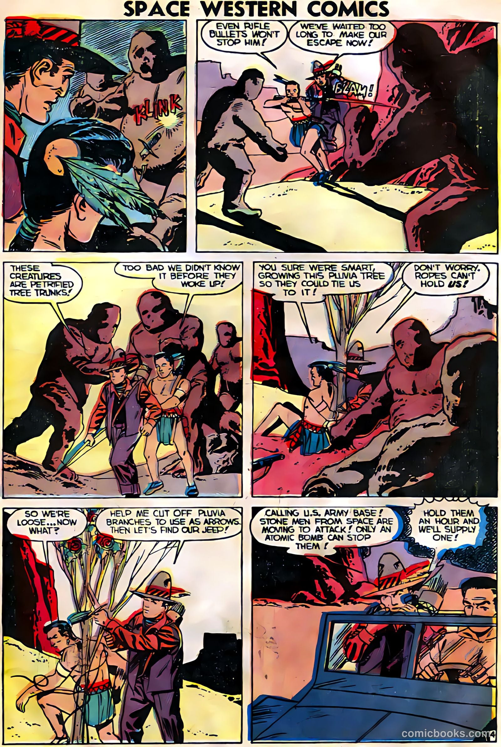 Space Western Comics #44 — page 23 of 36