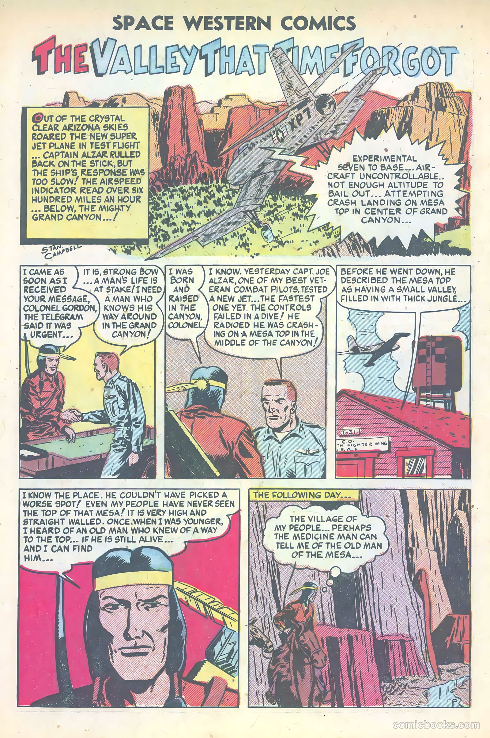 Space Western Comics #45 — page 3 of 36