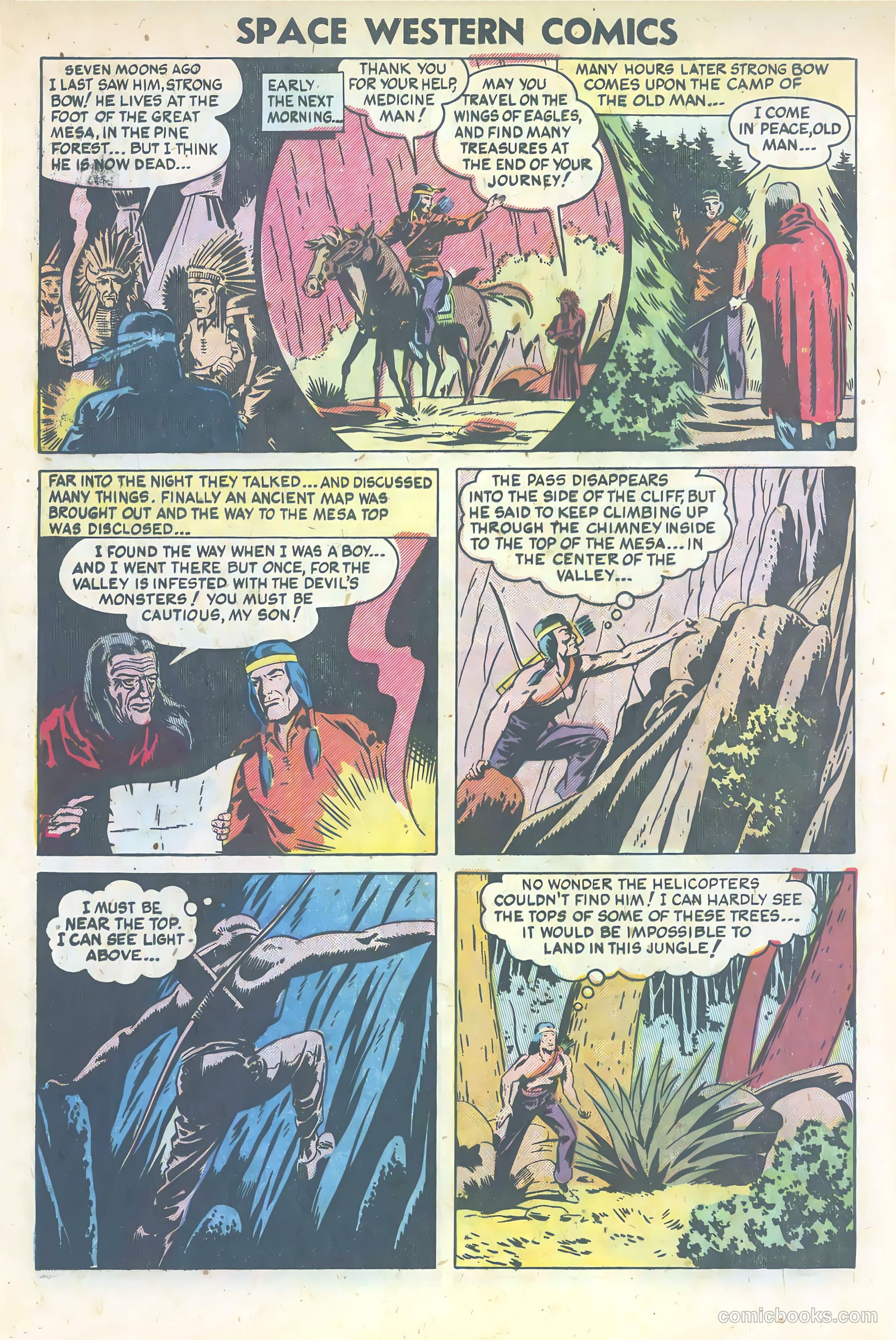 Space Western Comics #45 — page 4 of 36