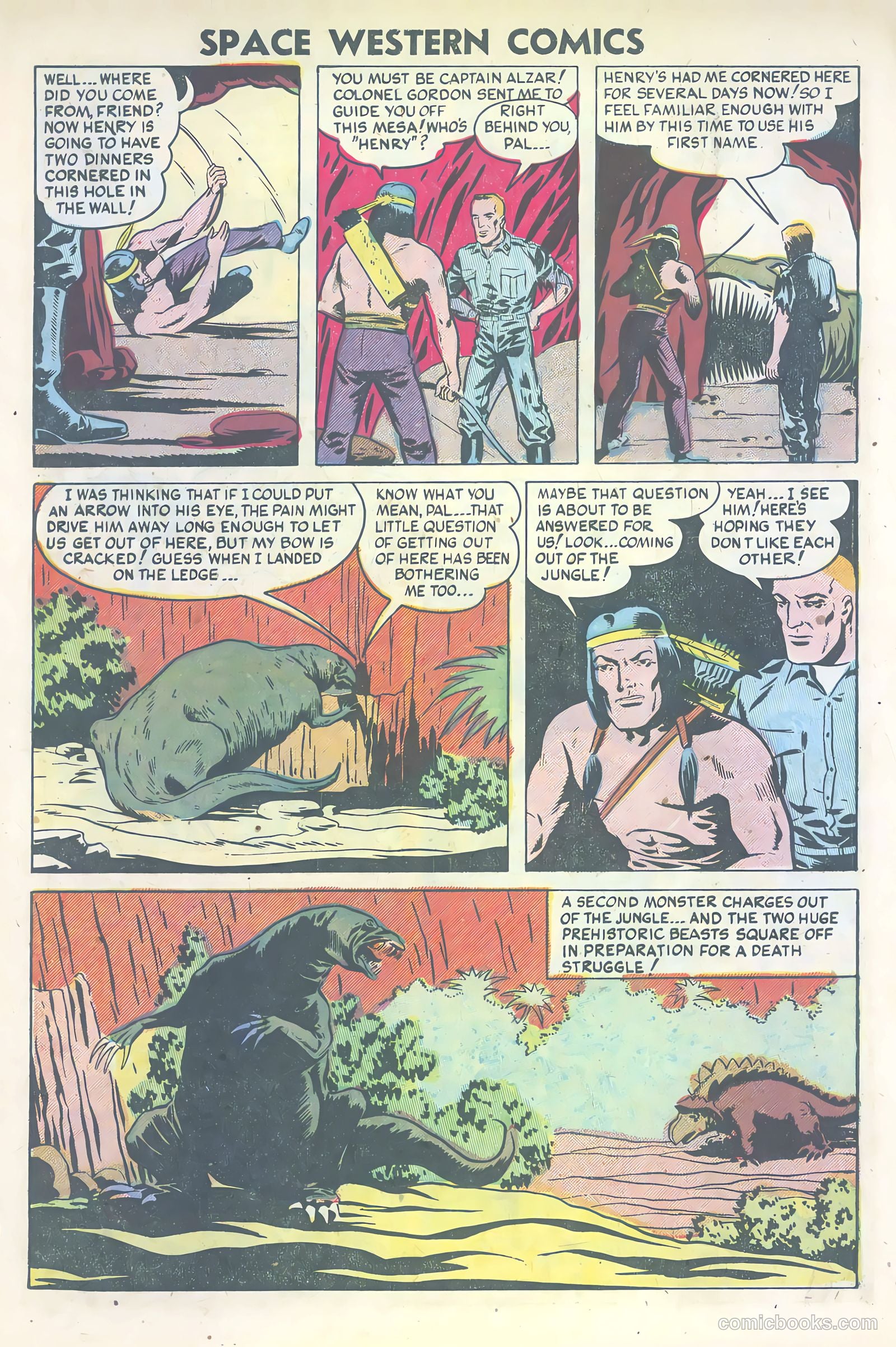 Space Western Comics #45 — page 6 of 36