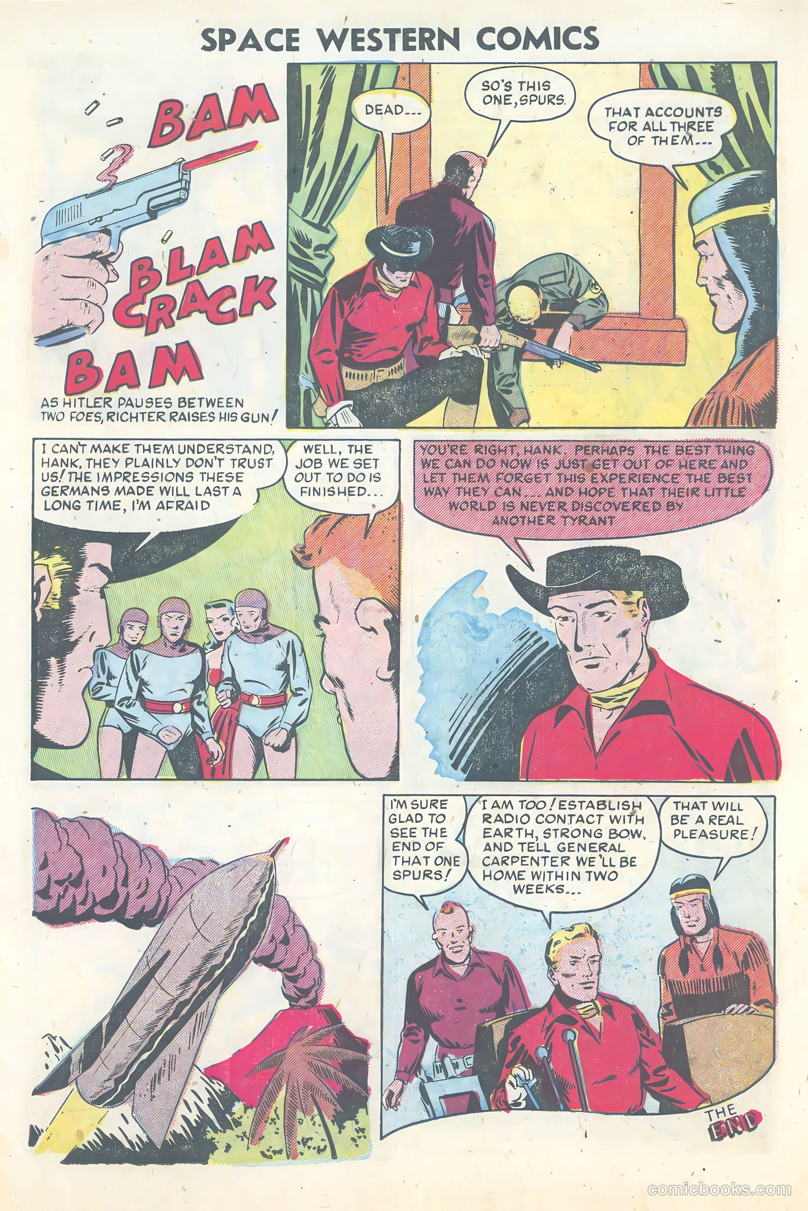 Space Western Comics #45 — page 15 of 36