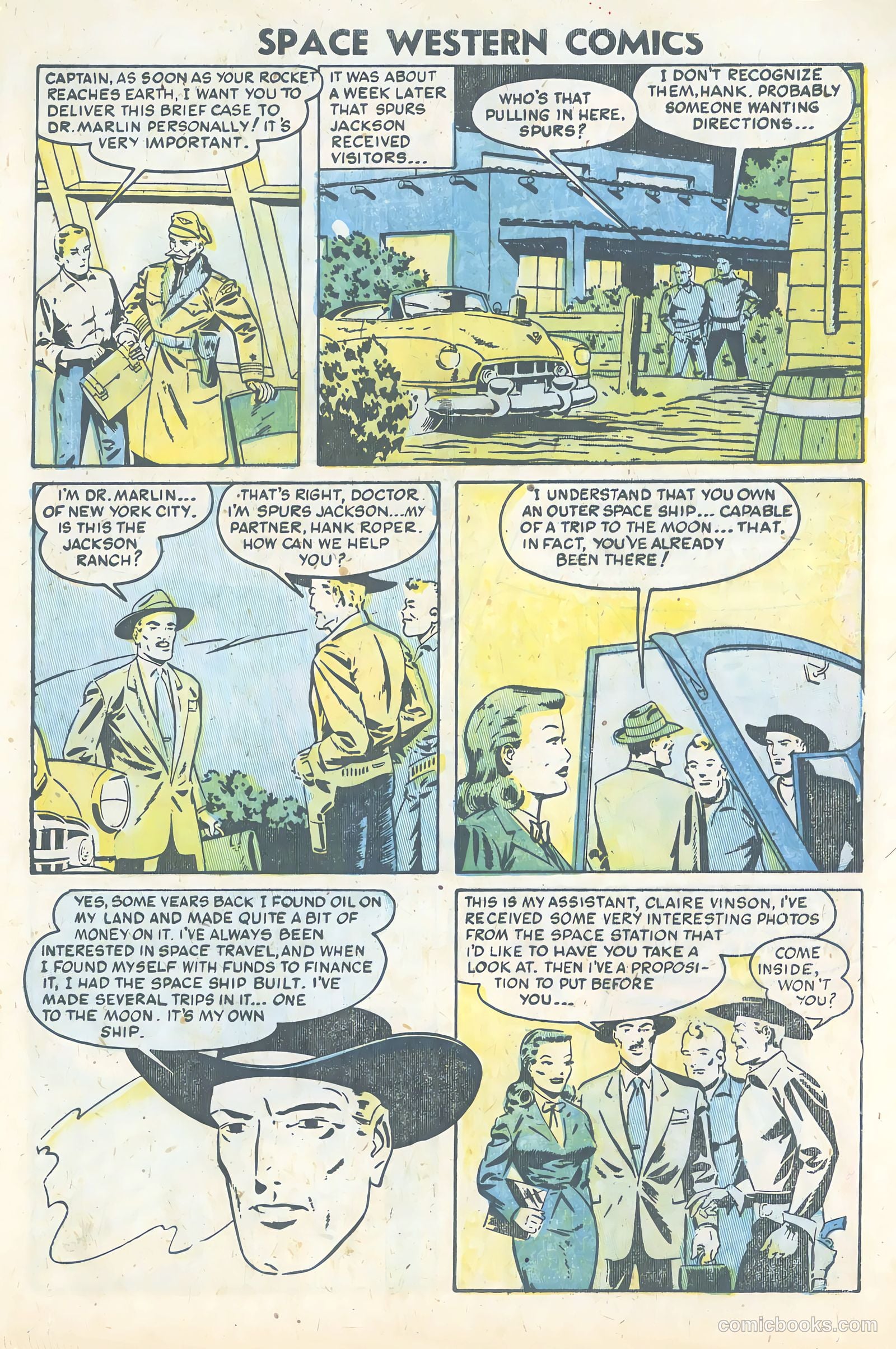 Space Western Comics #45 — page 21 of 36