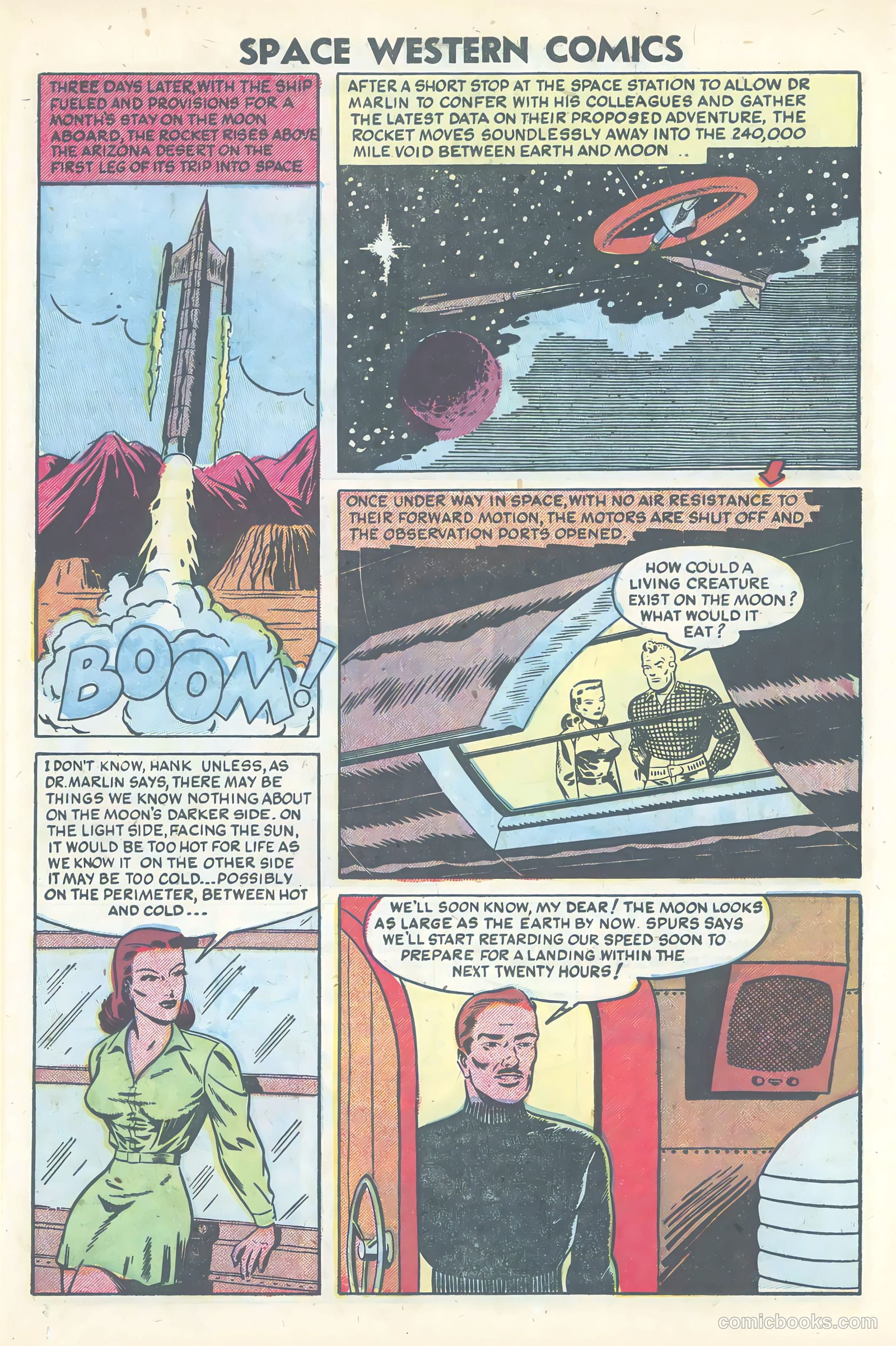 Space Western Comics #45 — page 23 of 36