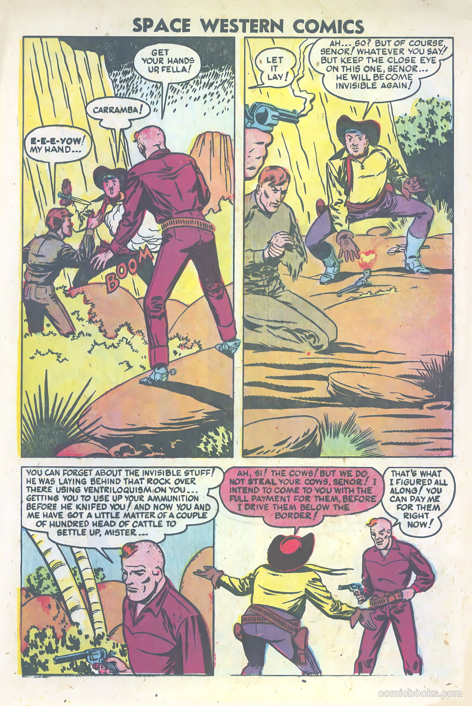 Space Western Comics #45 — page 32 of 36