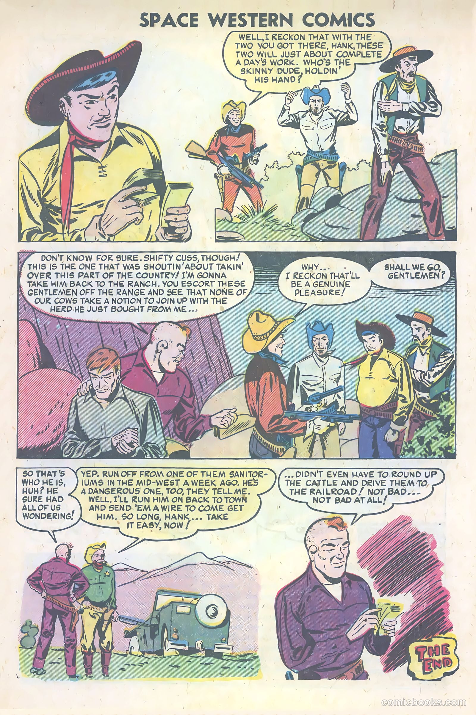 Space Western Comics #45 — page 33 of 36