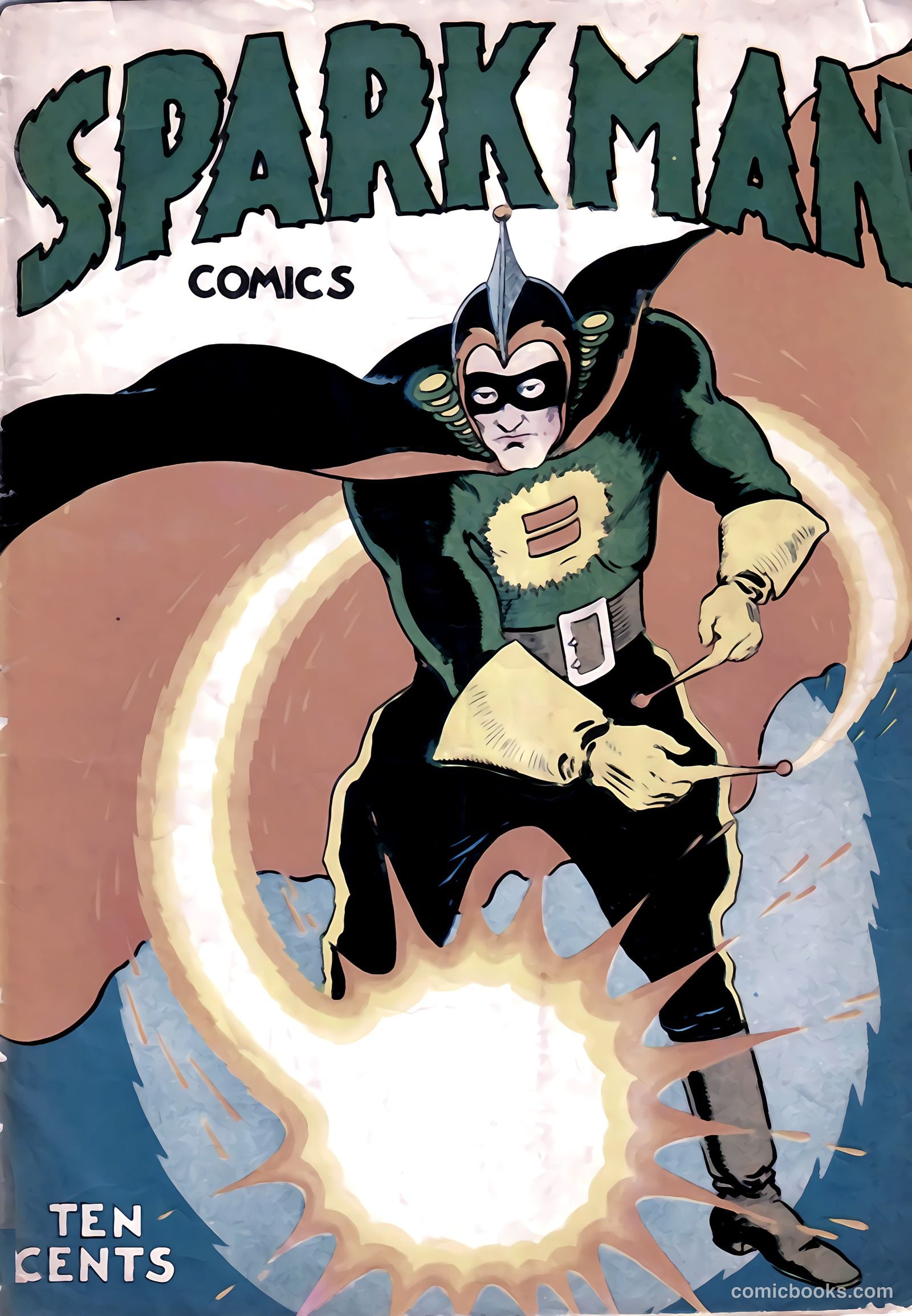 Spark Man Comics #1 — page 1 of 37
