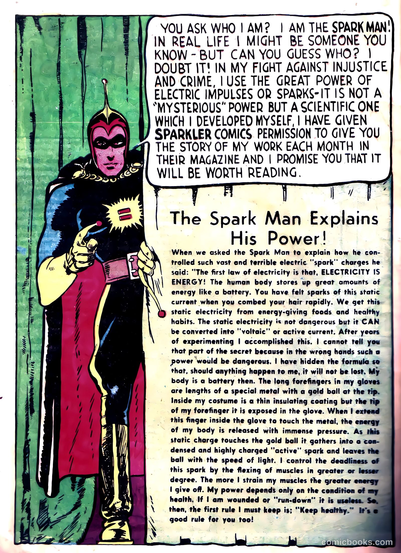 Spark Man Comics #1 — page 4 of 37