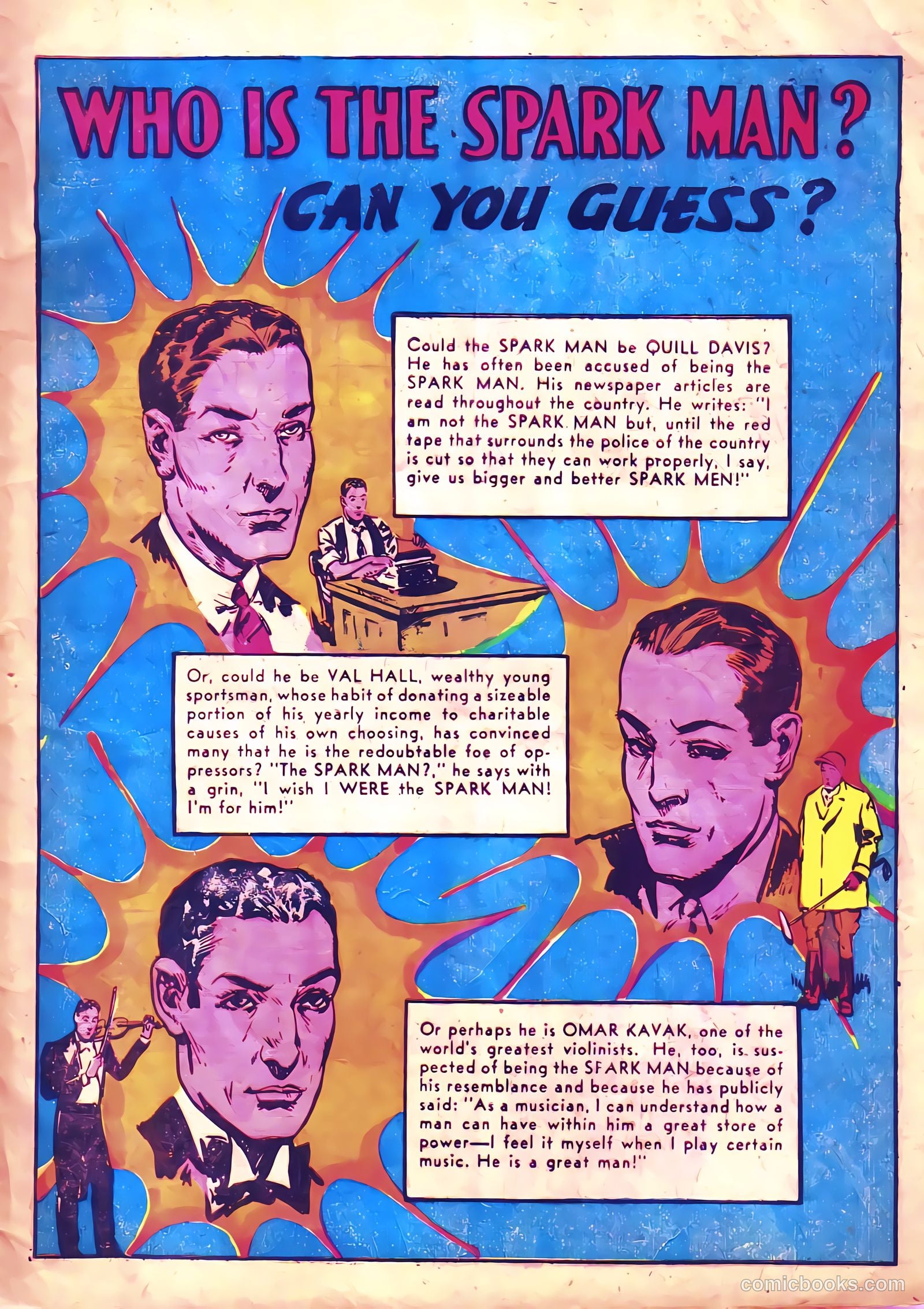 Spark Man Comics #1 — page 5 of 37