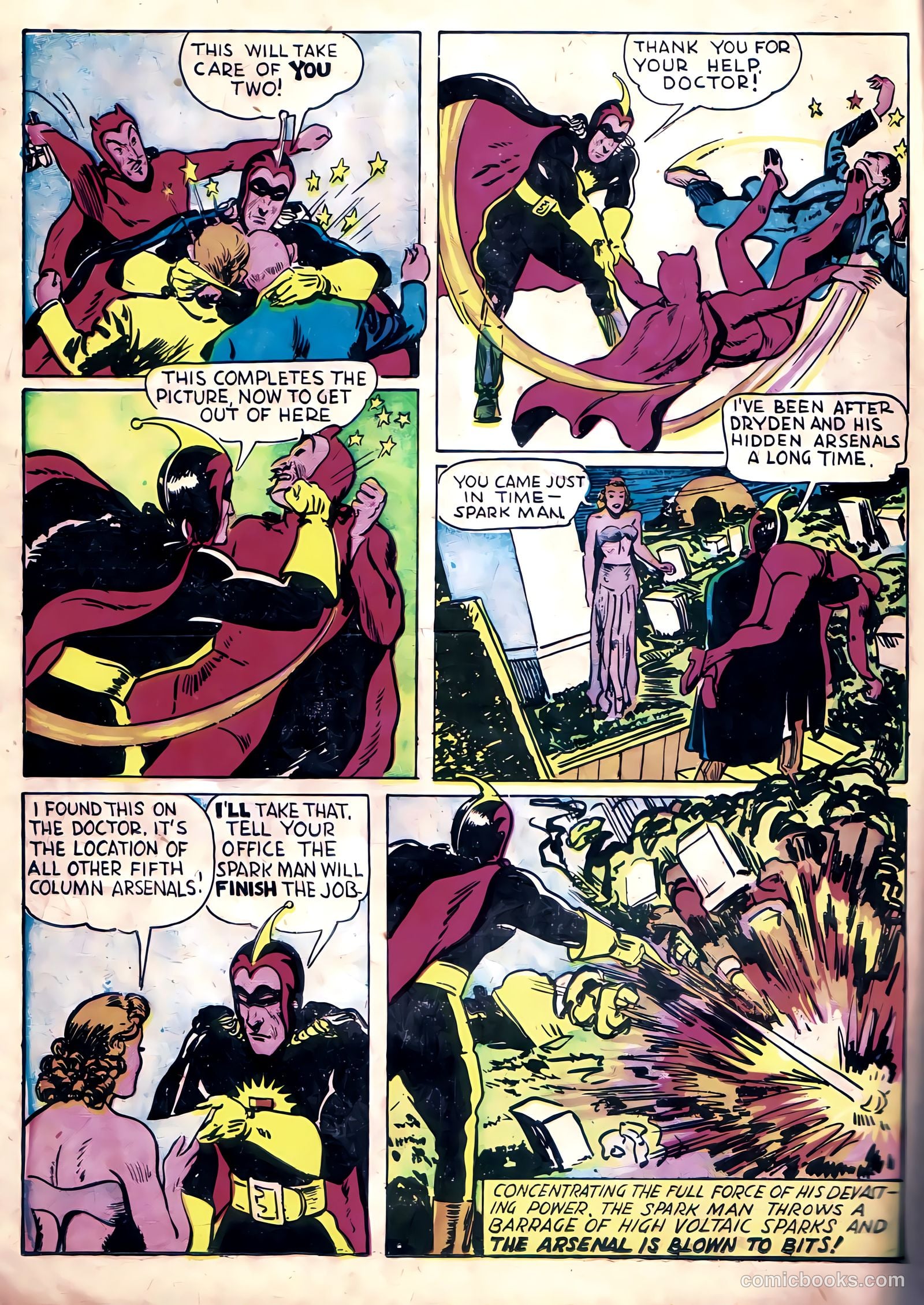 Spark Man Comics #1 — page 14 of 37